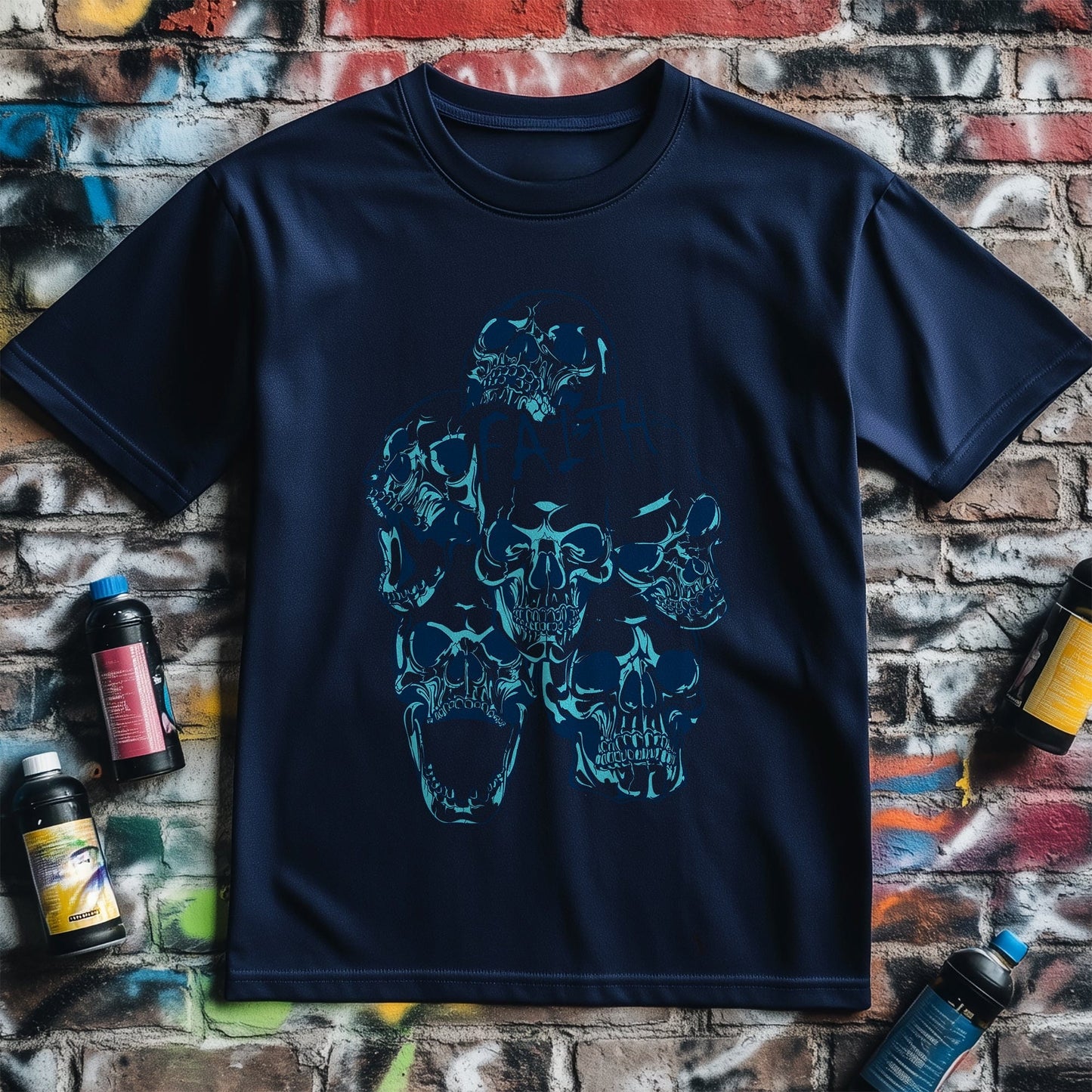 Faith Skulls t-shirt - Embrace your