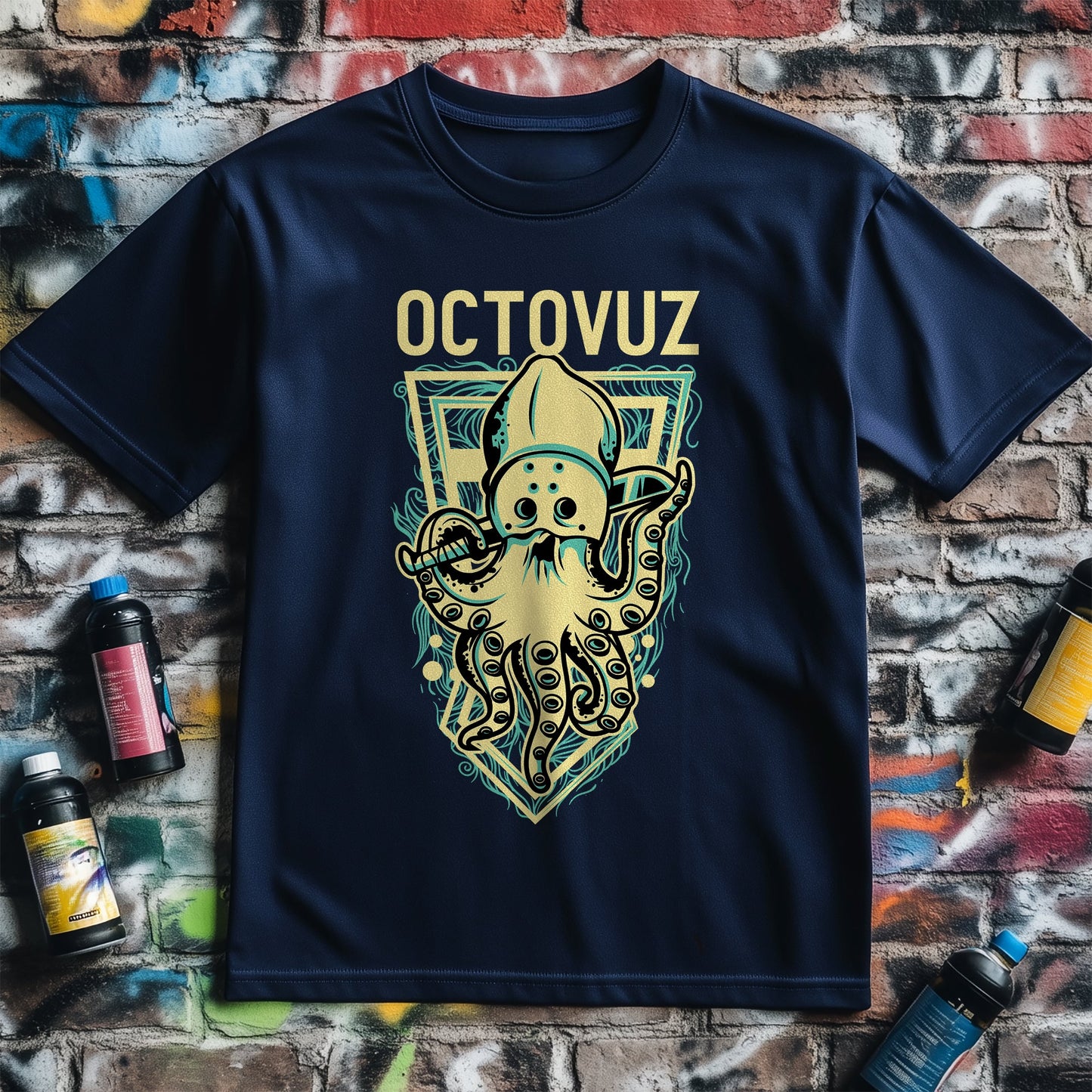 Octopus Pirate T-Shirt - Ahoy Matey!