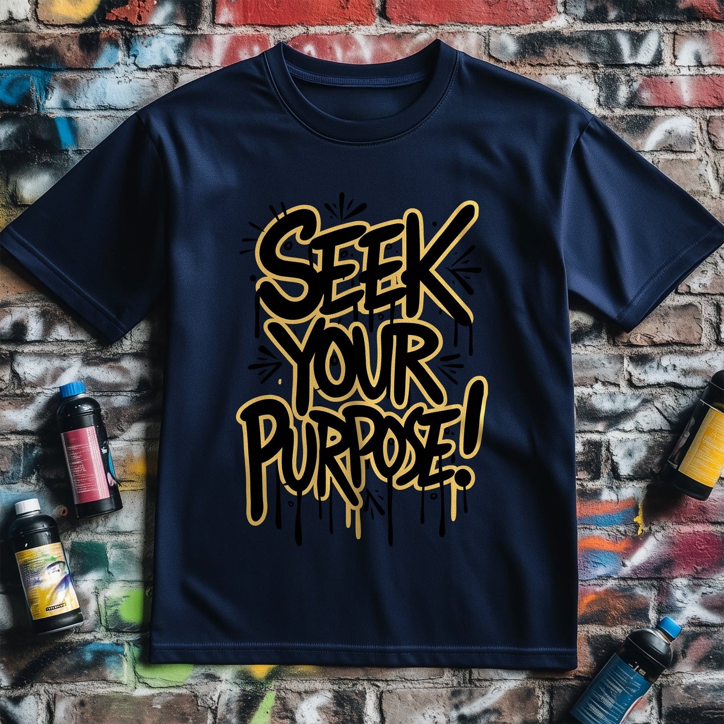 Motivation 85 T-Shirt  Seek Your Purpose