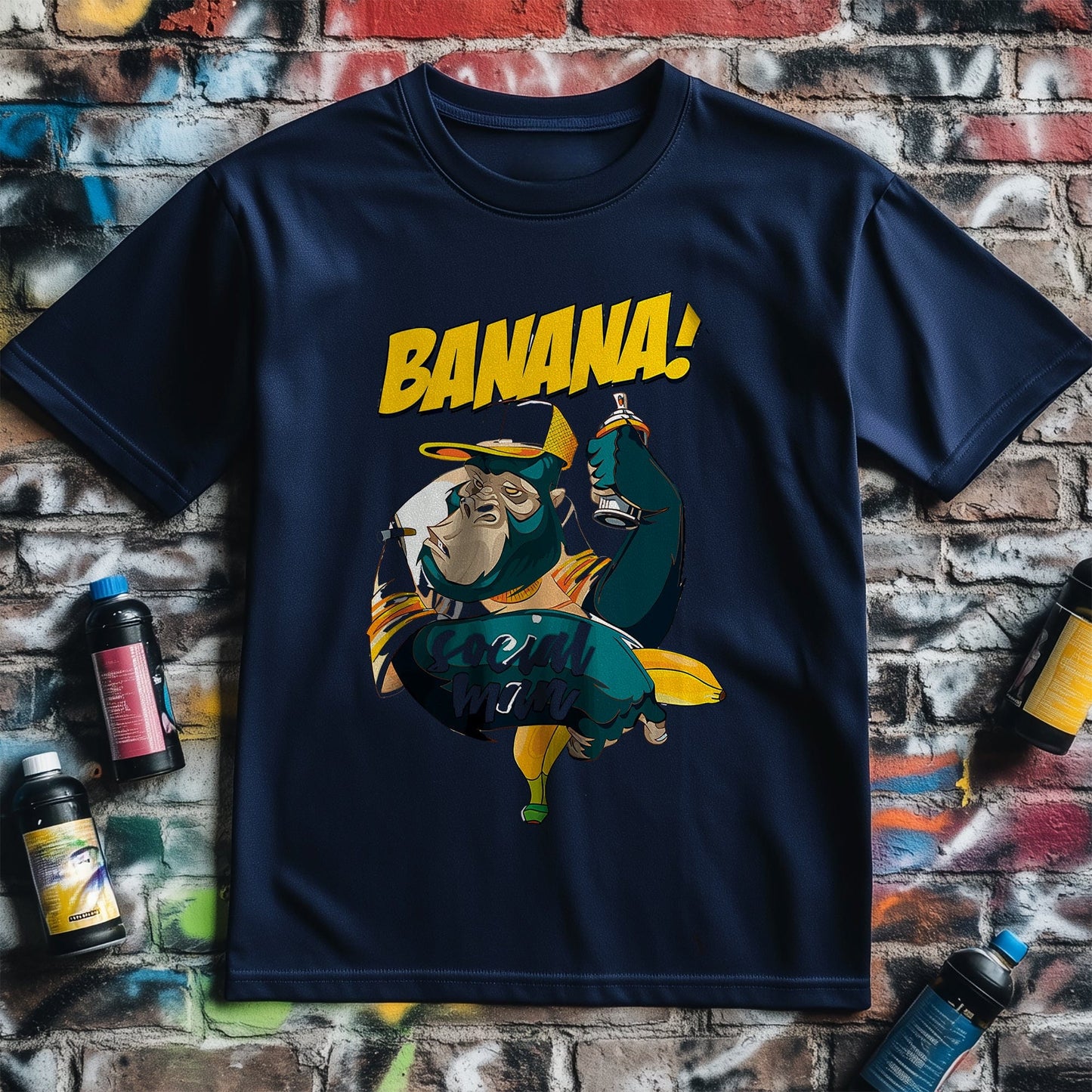 Banana Social Man t-shirt - Peel