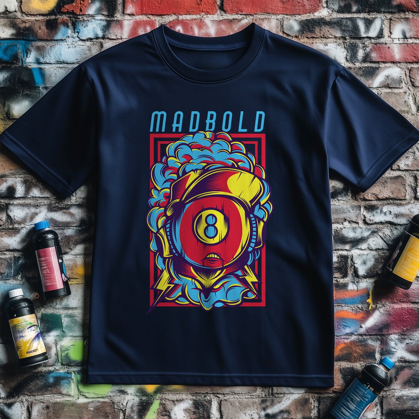 Mad Bold Billiards T-shirt - Unleash