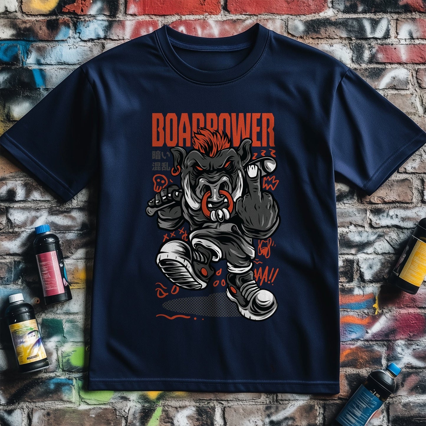 Boar Power T-Shirt - Unleash Your