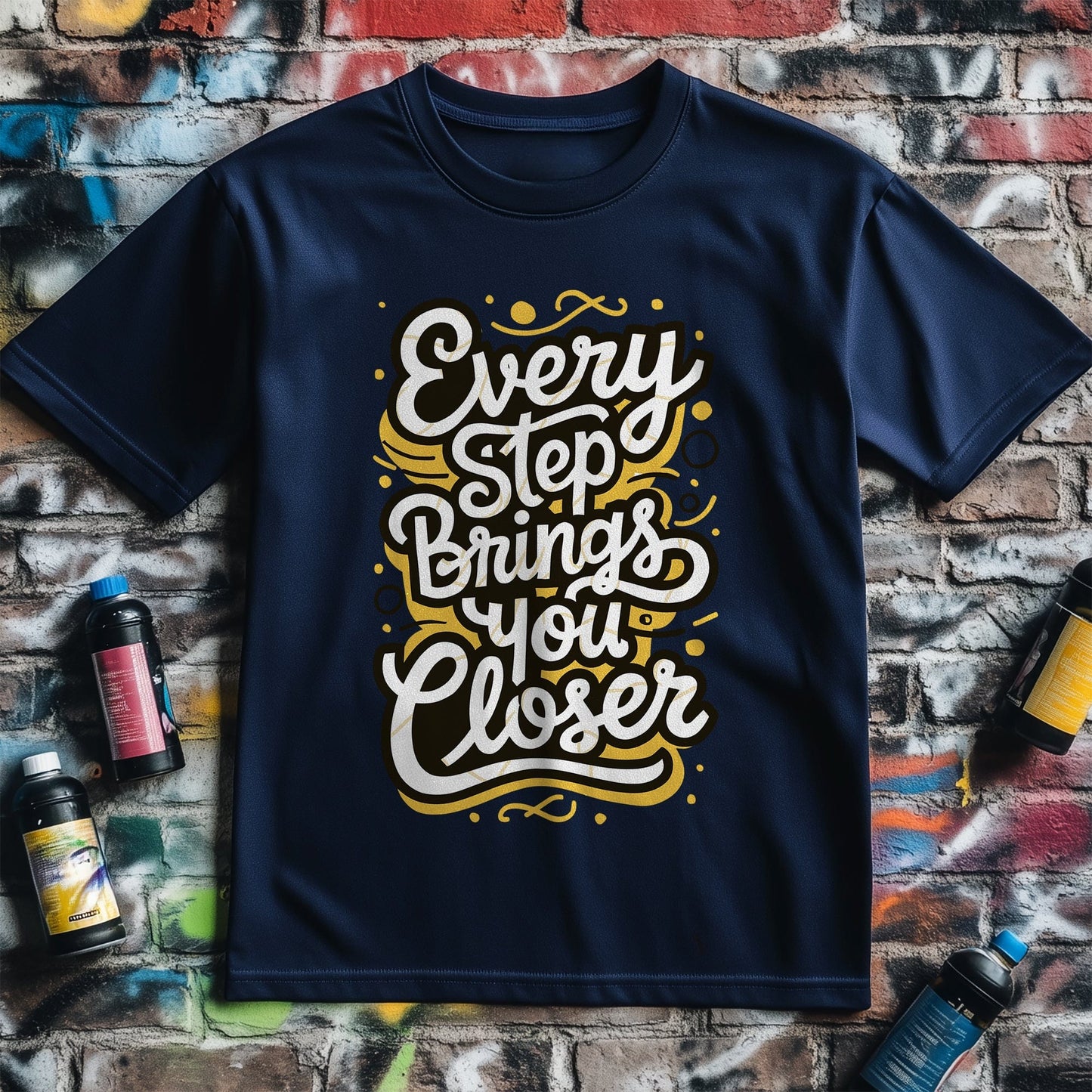 Motivation 24 Every step brings you closer T-shirt
