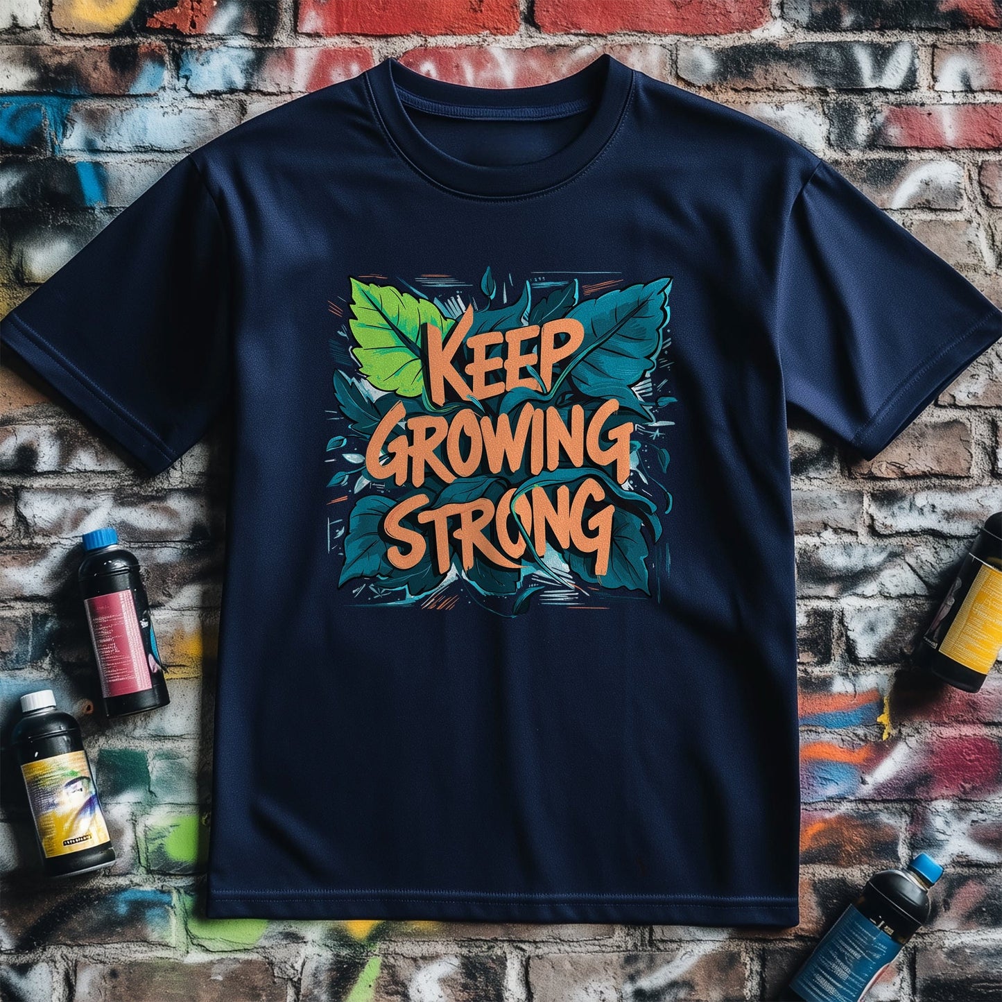 Motivation 33 T-shirt Keep Growing Strong