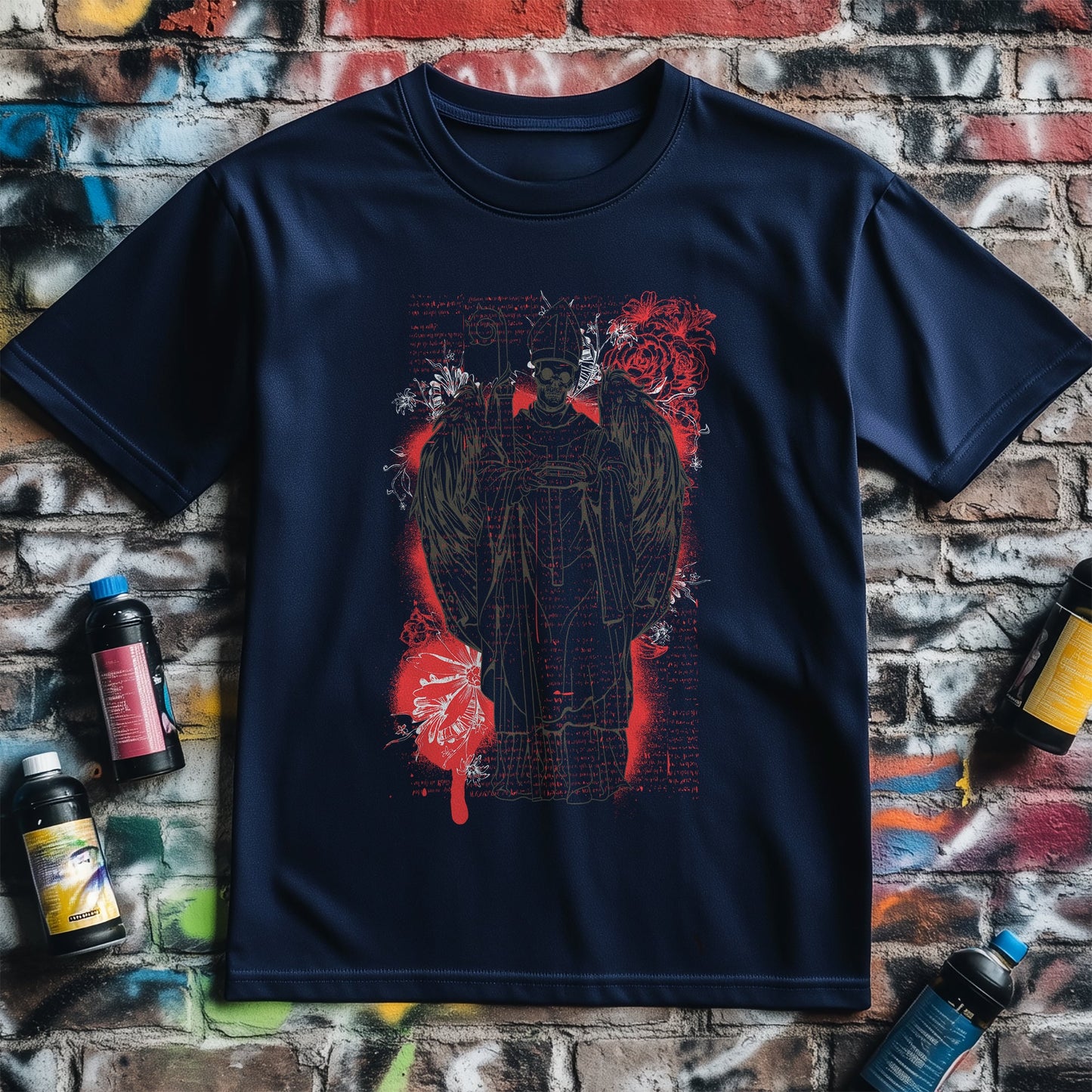 Pope Death t-shirt - Holy Smokes!