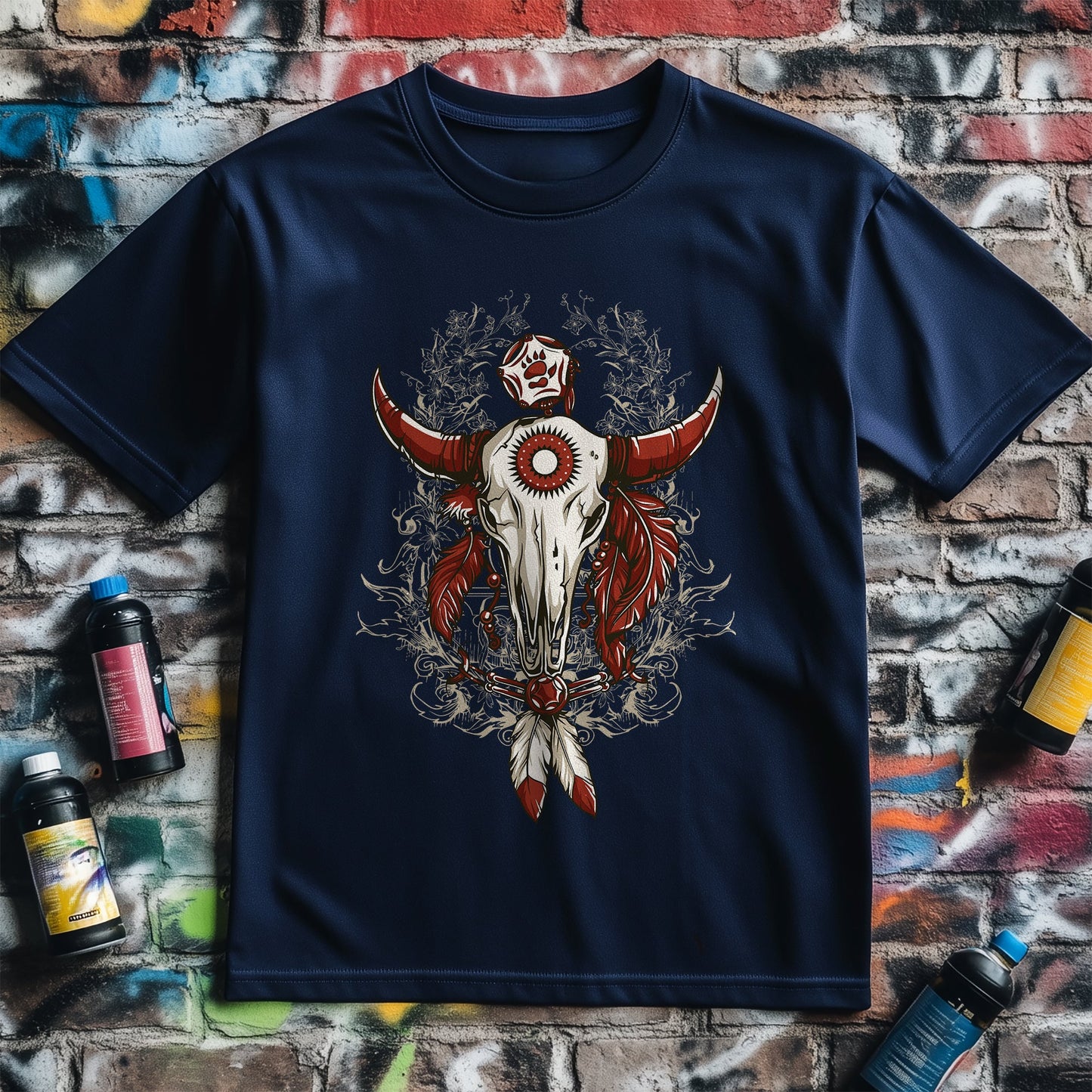 Native Skull T-shirt - Embrace Your