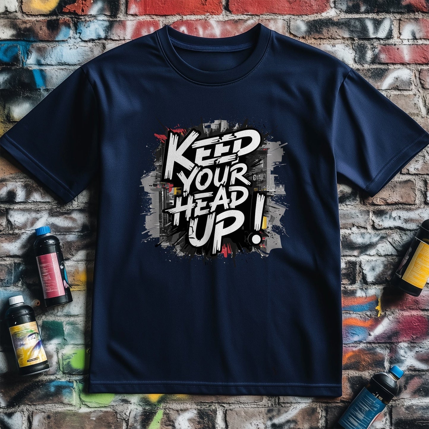 Motivation 87 Keep Your Head Up T-Shirt