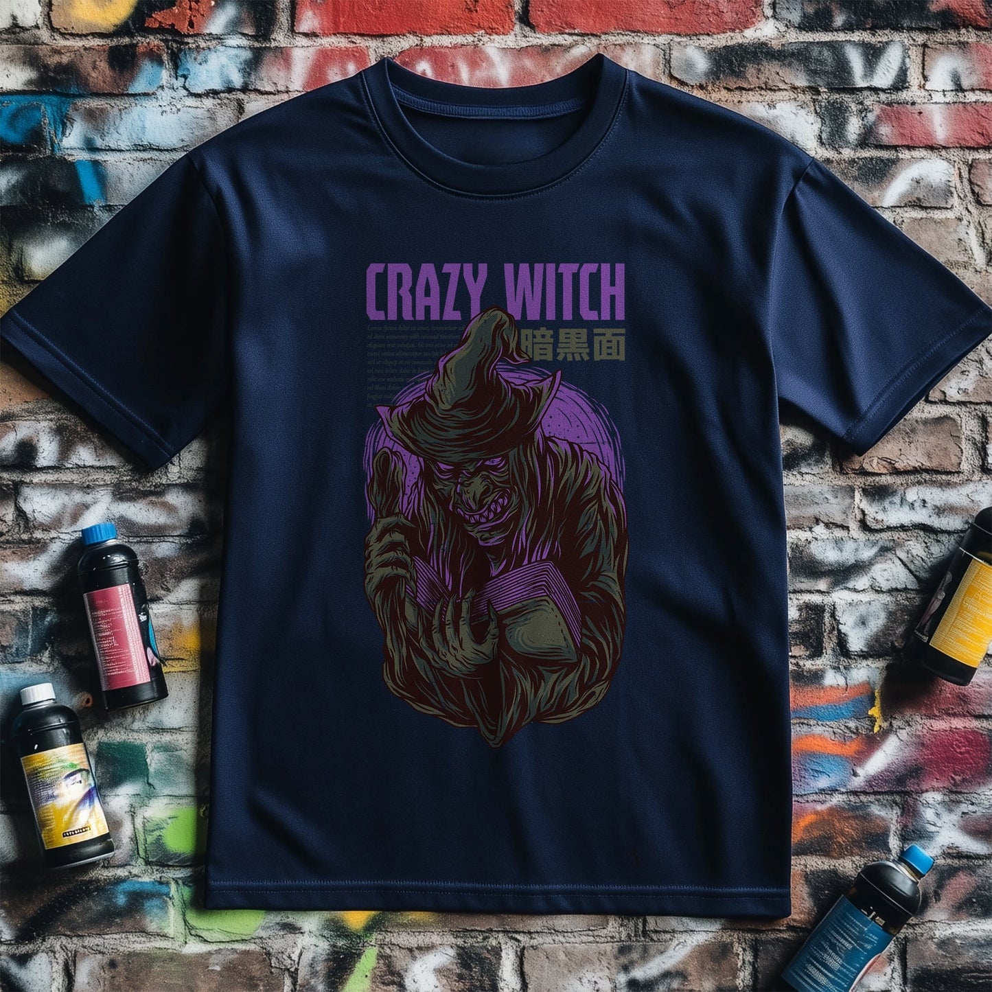 Crazy Witch T-shirt - Unleash Your