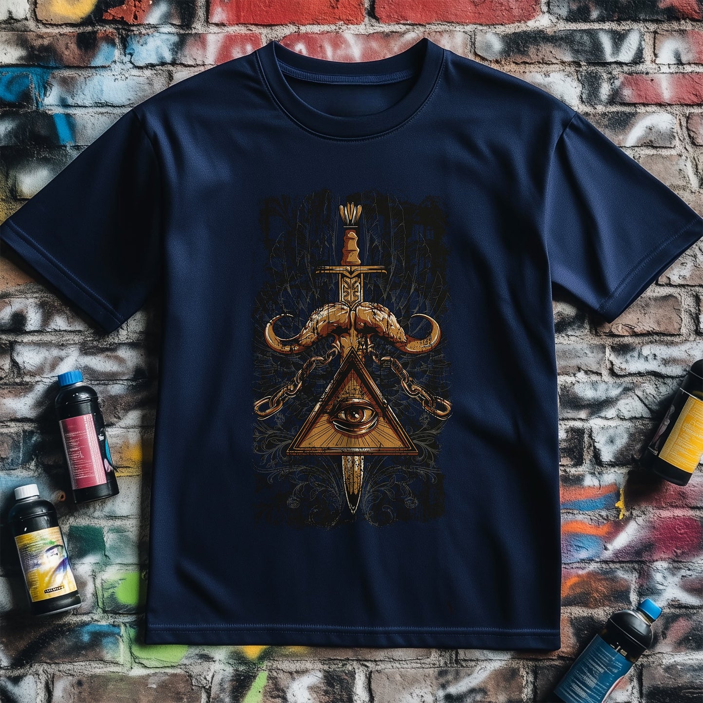 Illuminati Dagger T-Shirt - Unisex