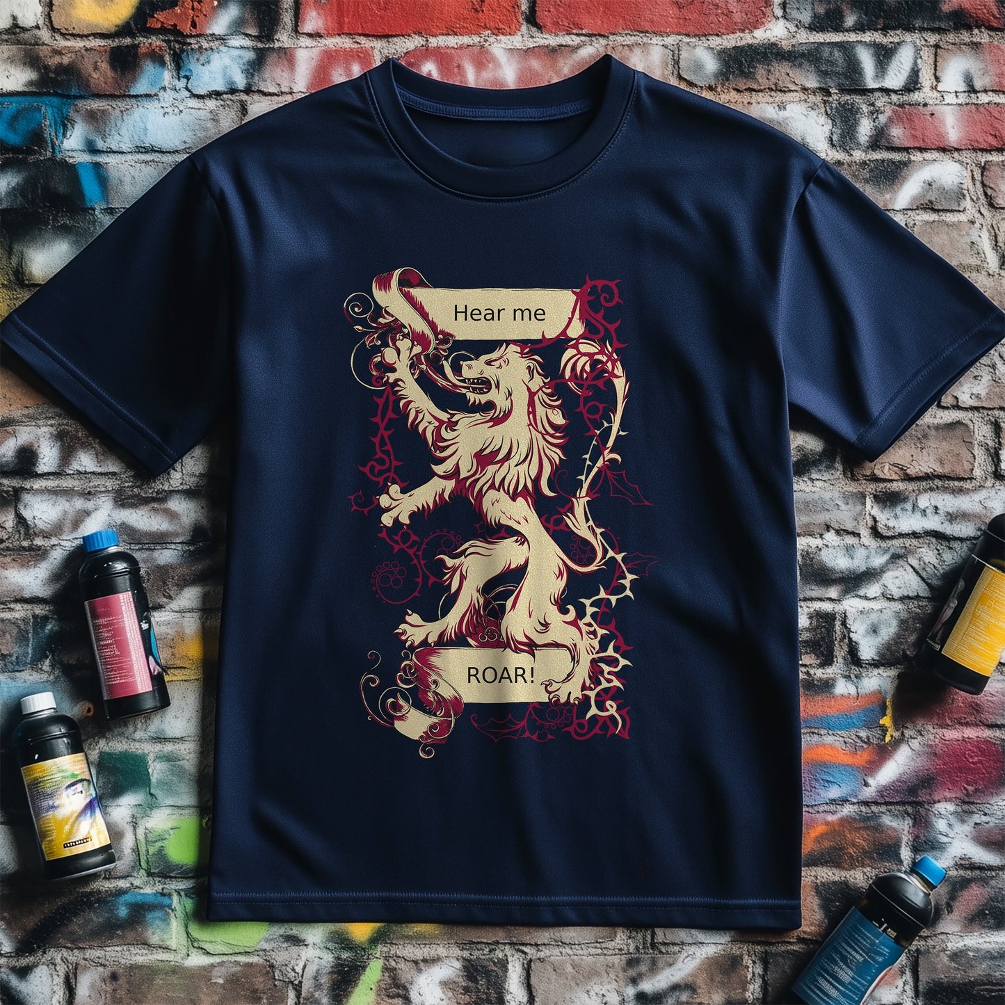 Lion Hear Me Roar T-Shirt - Unleash