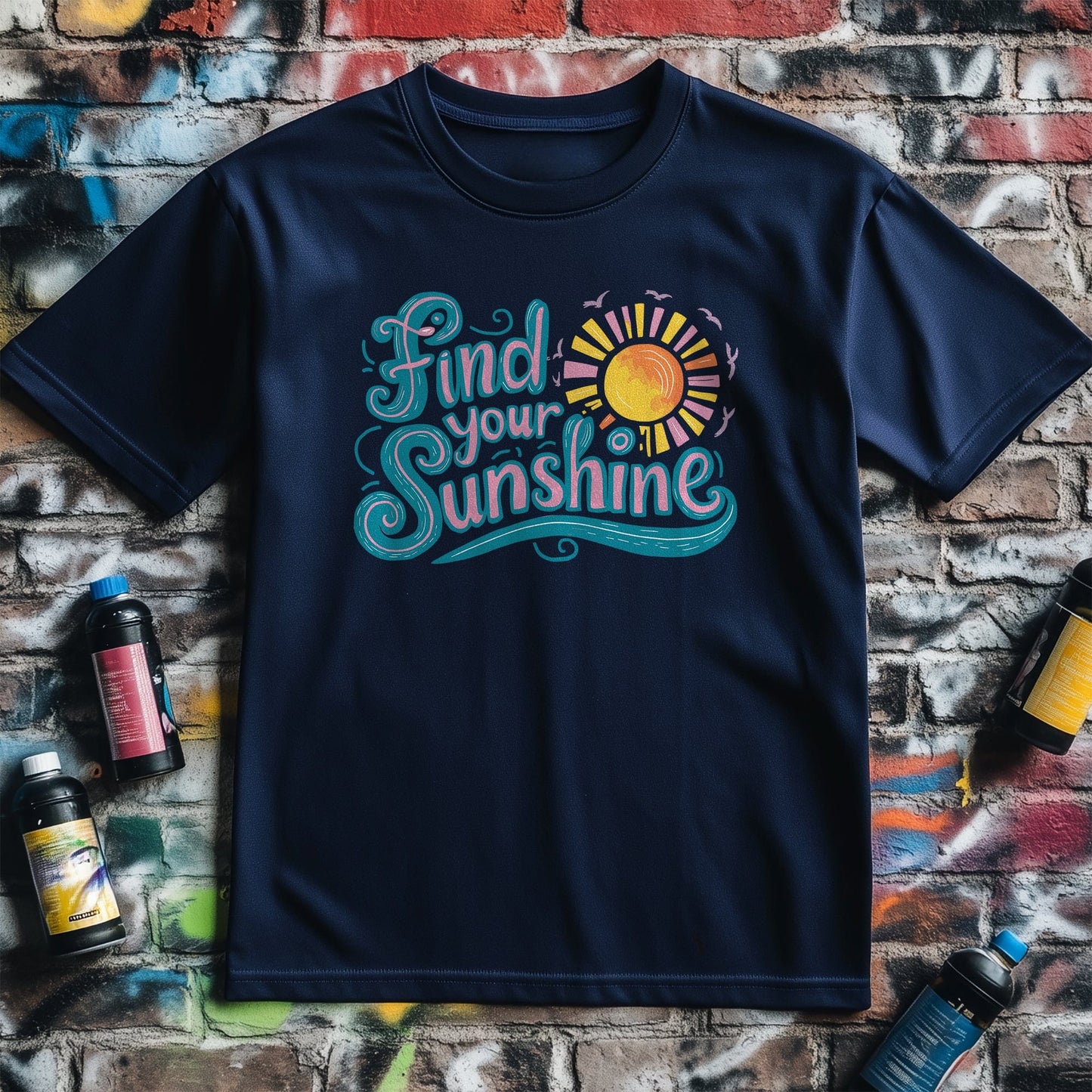 Motivation 72 T-Shirt Find Your Sunshine