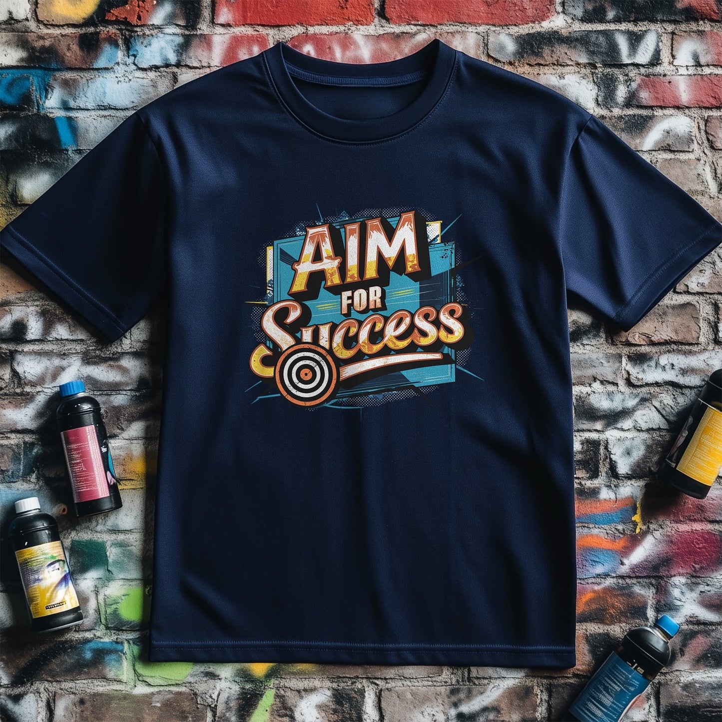 Motivation 13 T-shirt  Aim for Success