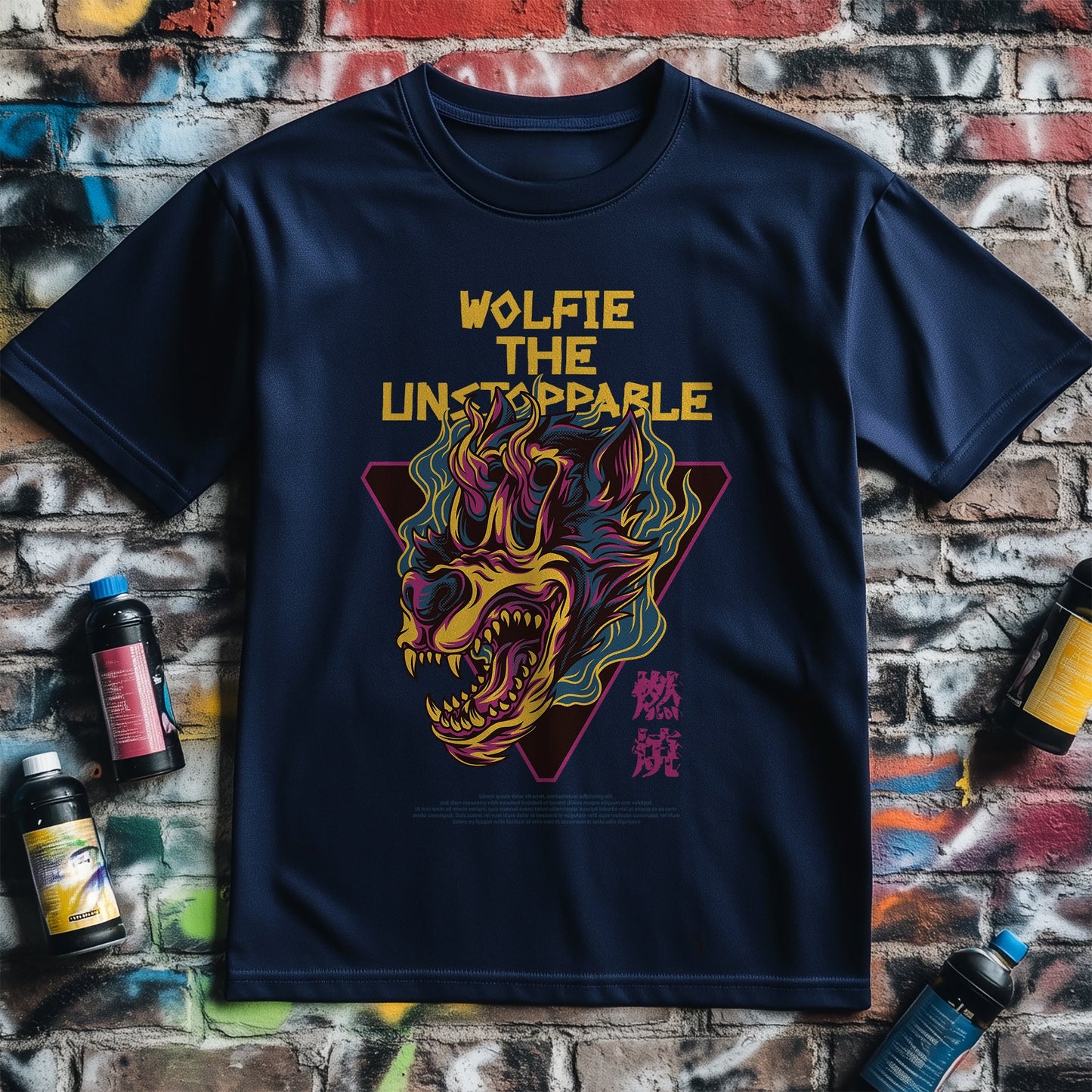 Wolfie The Unstoppable T-shirt ‚Äì
