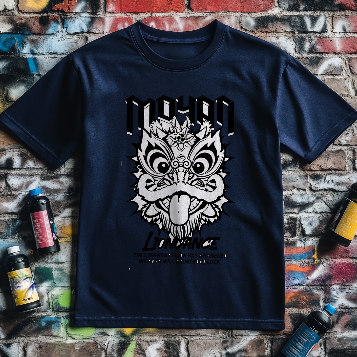 Moyan Lion Dance t-shirt - Roar with