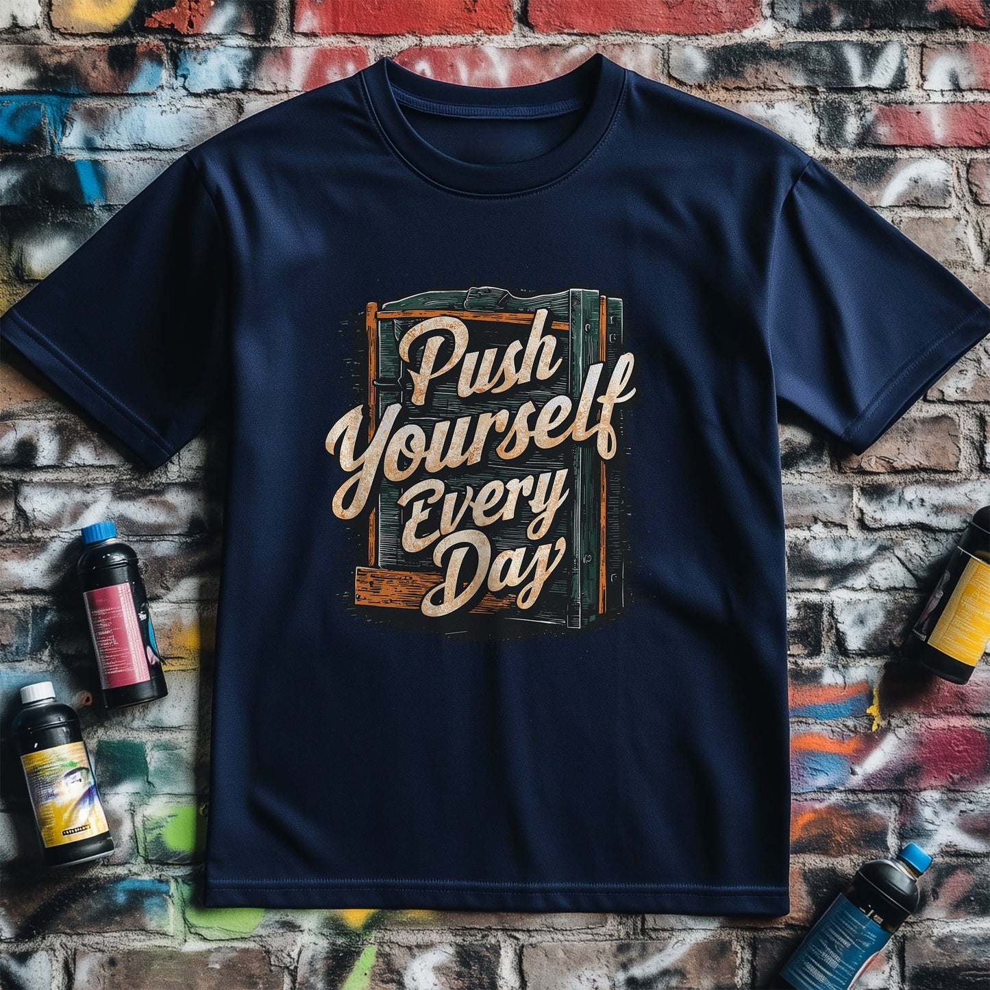 Motivation 23 T-shirt Push Yourself Daily!