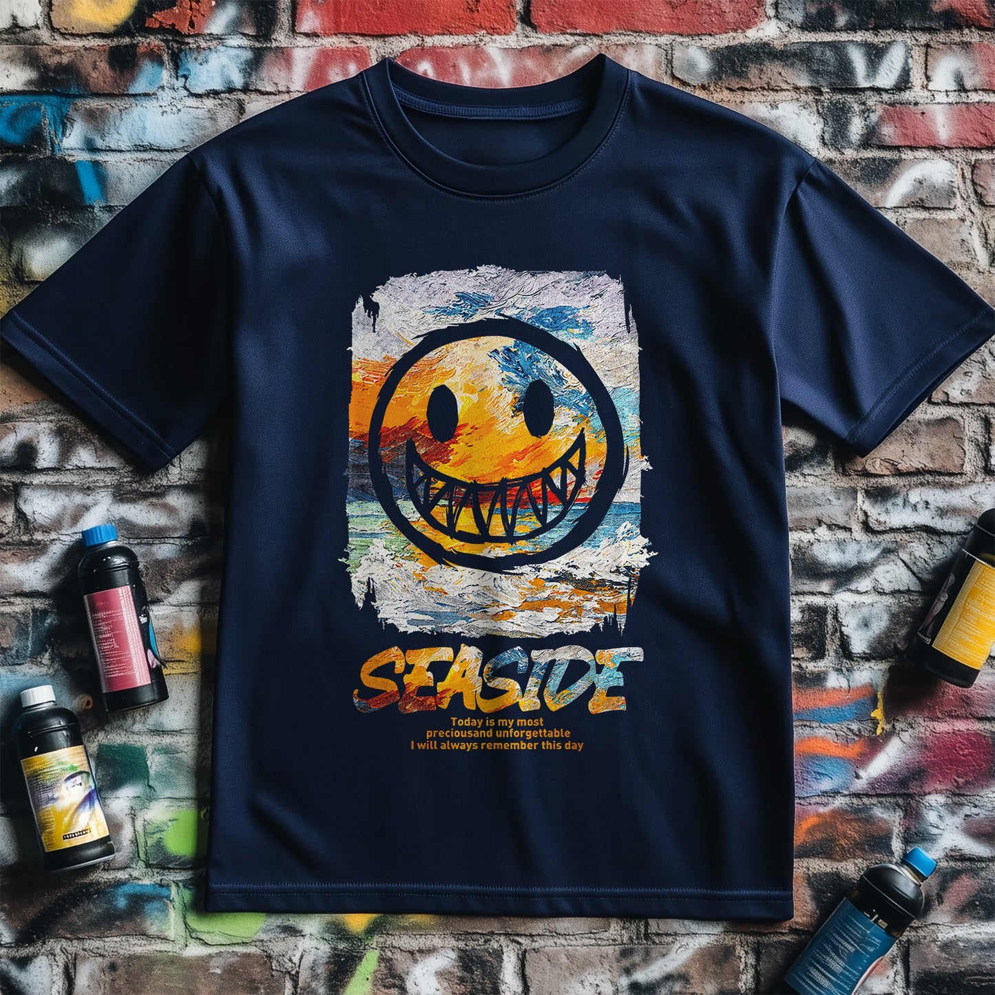 Seaside Smile T-Shirt - Make Waves