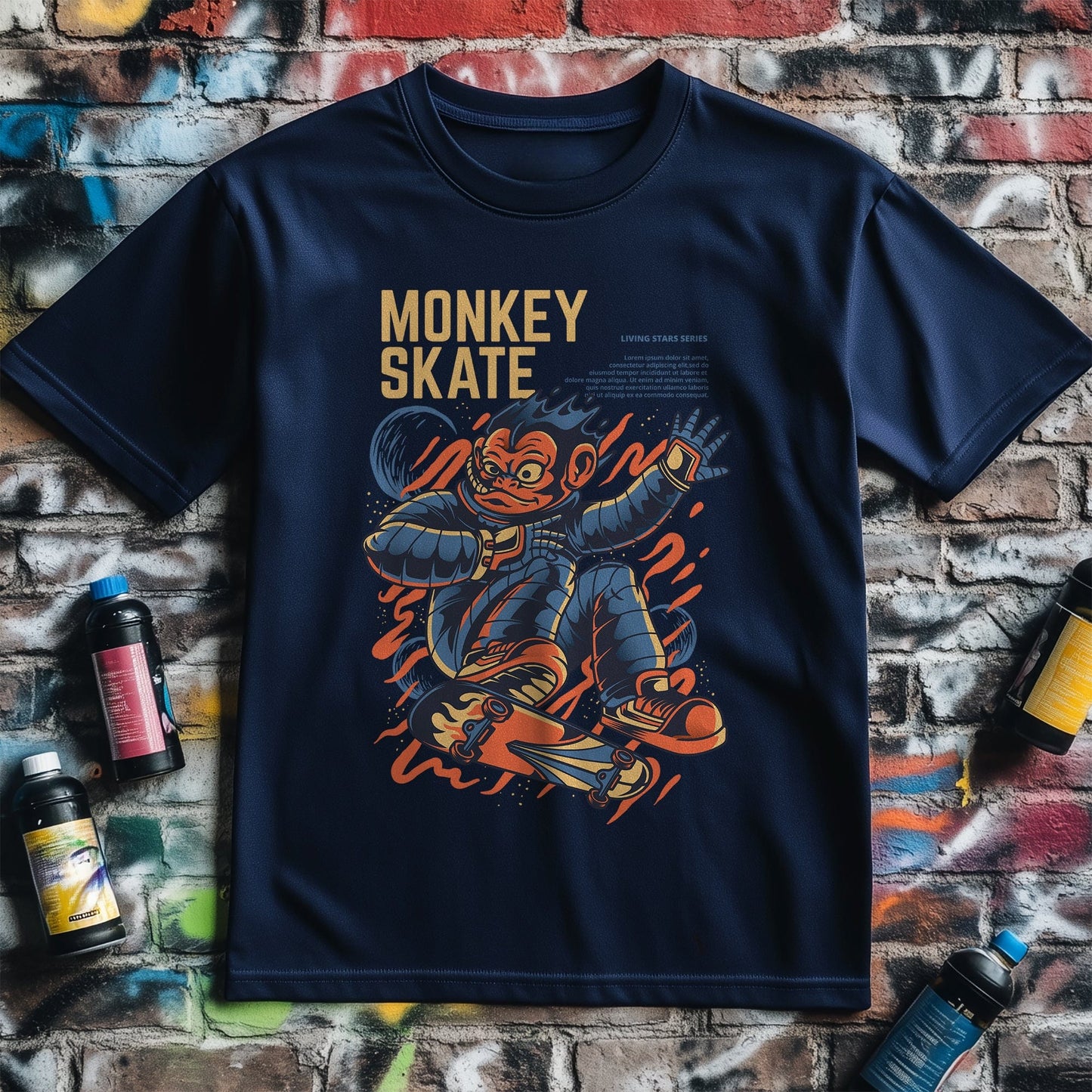Mokey Skate T-Shirt