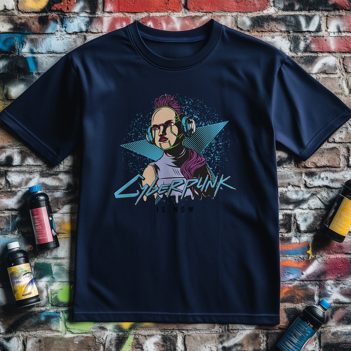 Cyberpunk_5 T-shirt - Embrace the