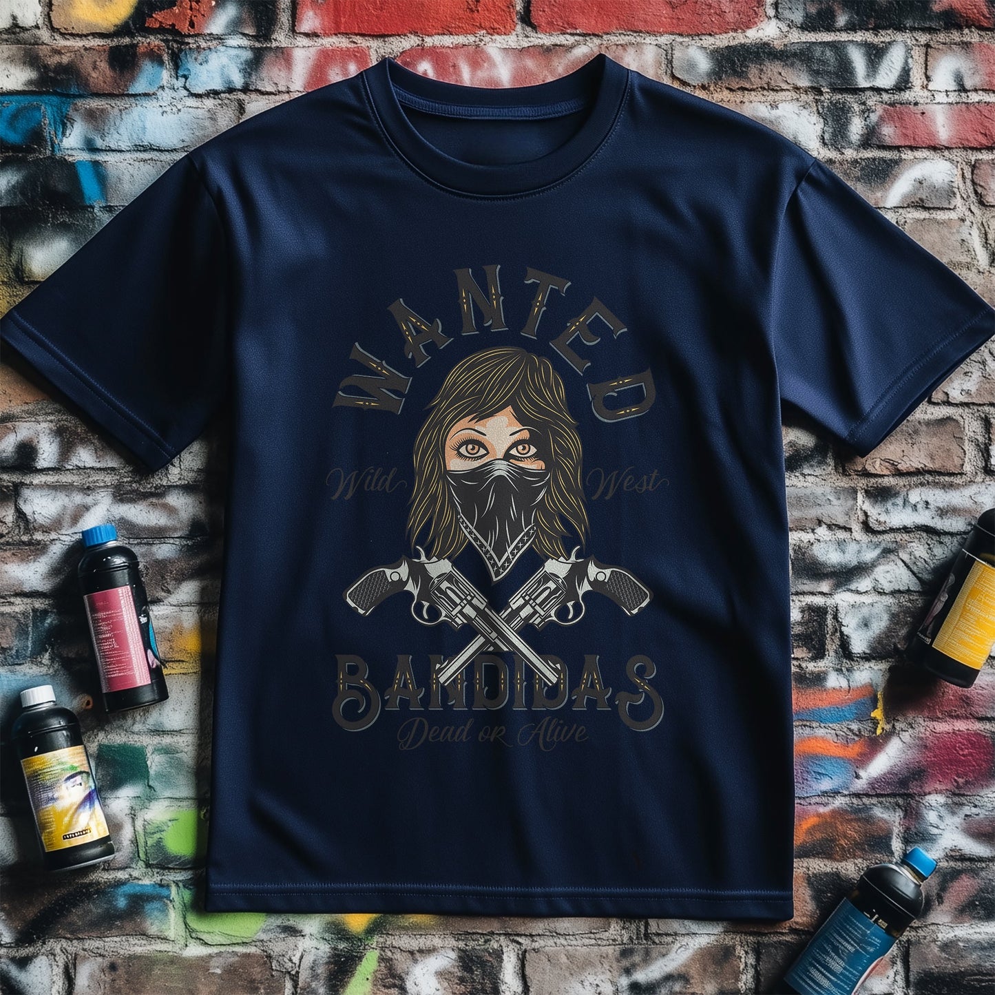 Wanted Bandidas T-Shirt - Outlaw