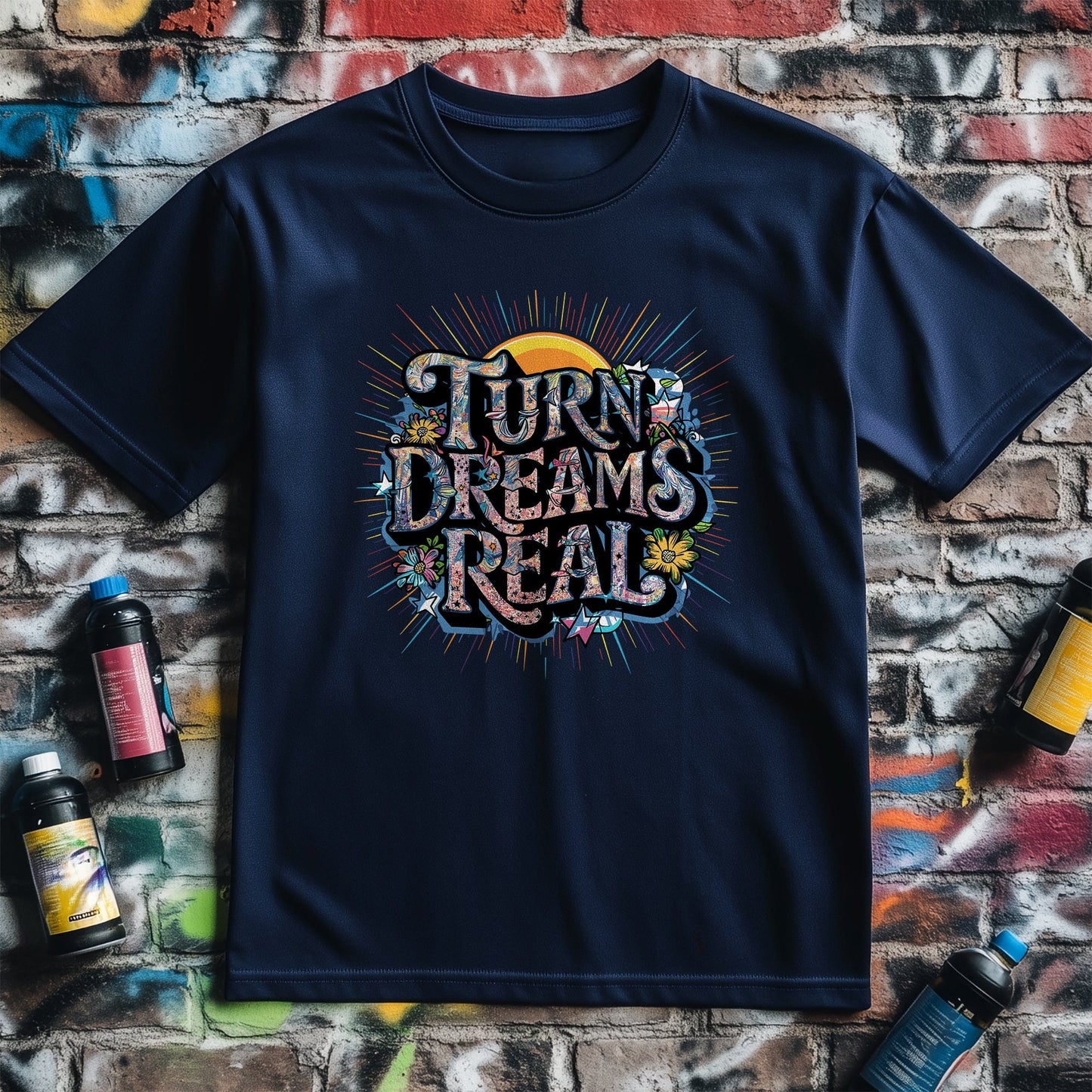 Motivation 35 T-shirt Turn dreams real