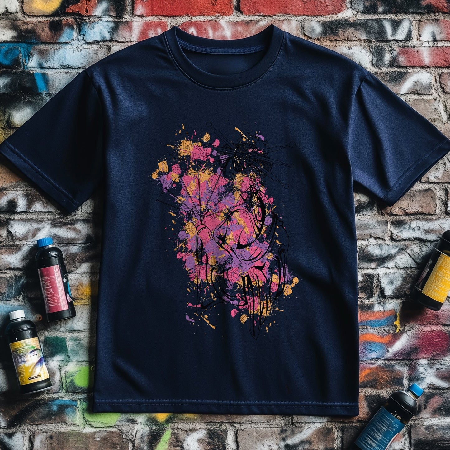 Geisher Fan T-Shirt - Artistic and