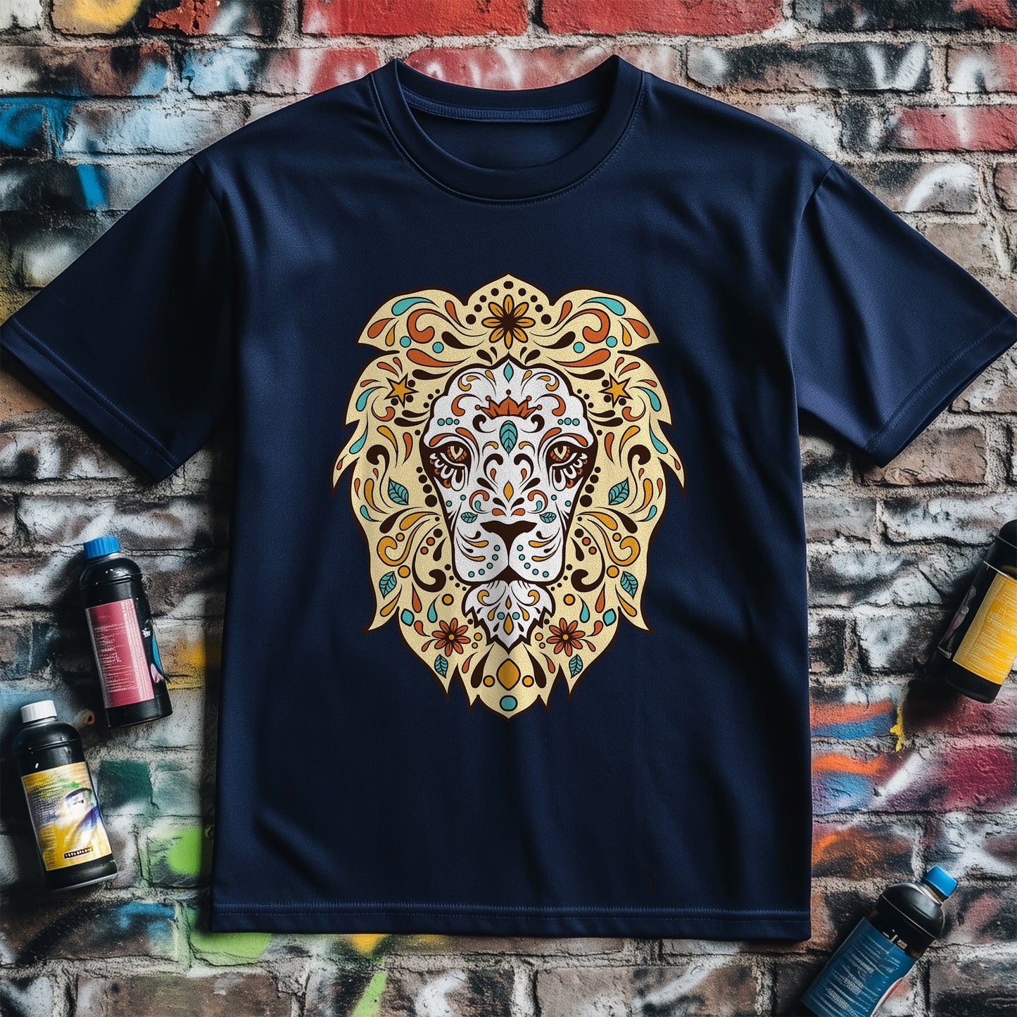Lion Head Art t-shirt