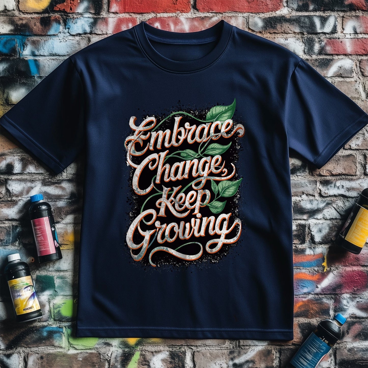 Motivation 42 T-Shirt  Embrace Change and Keep Growing!