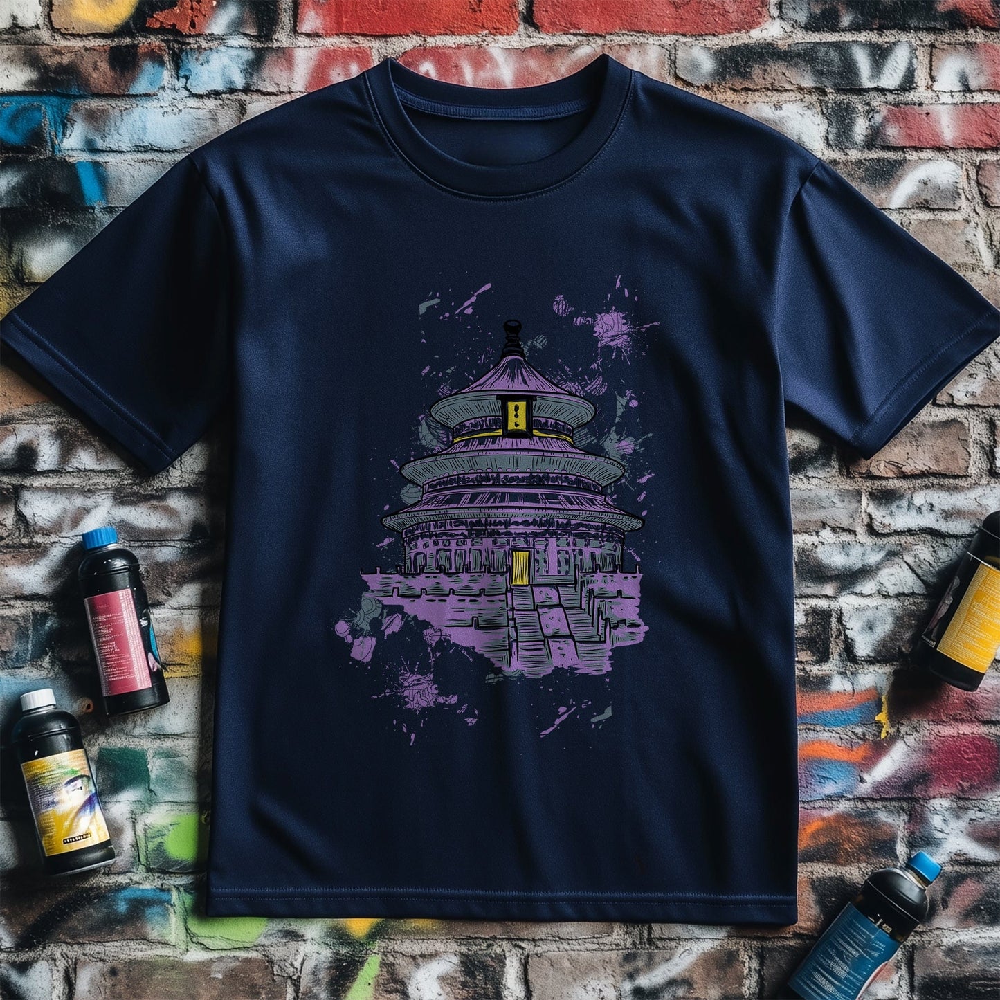Asian House T-shirt ‚Äì Purple Power!