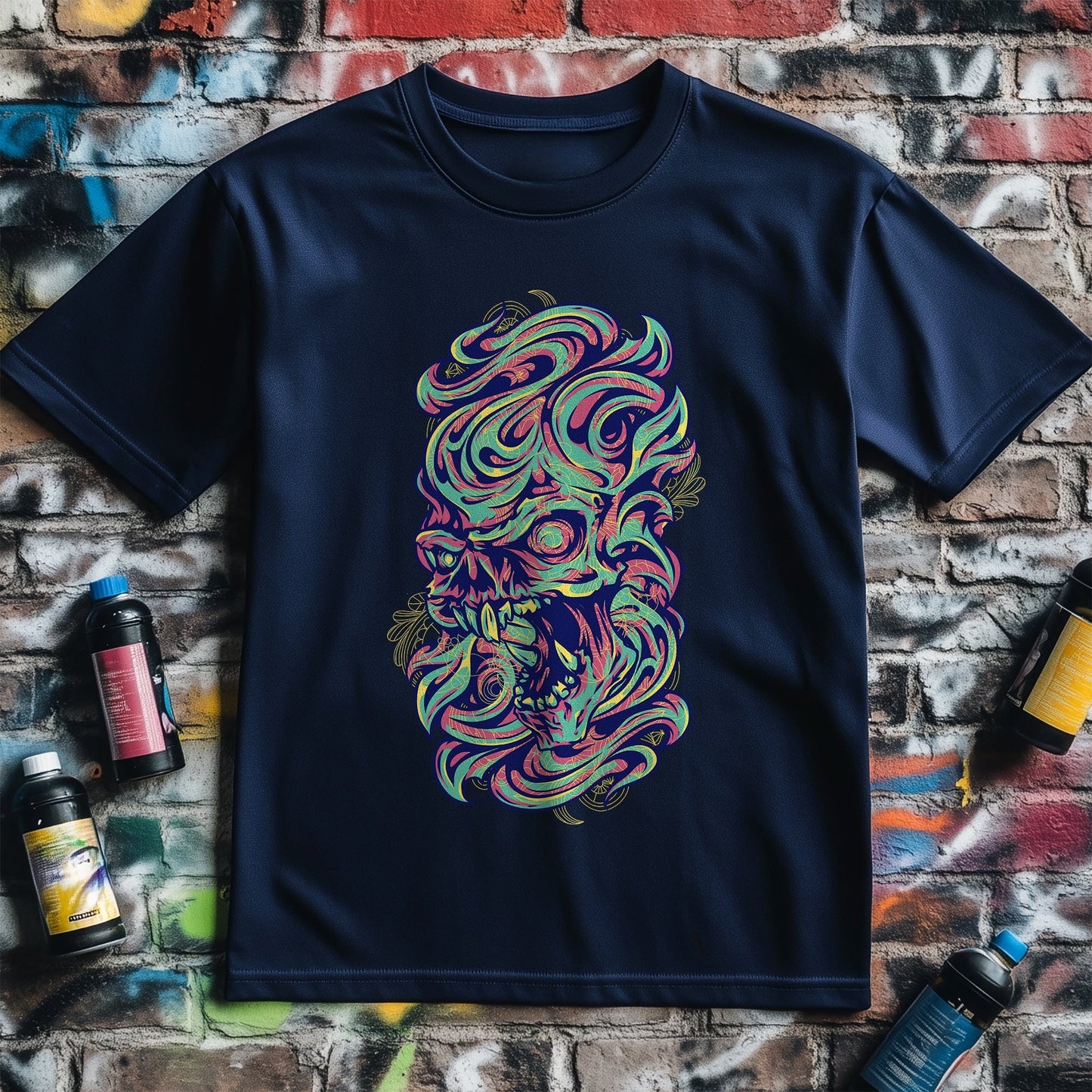 Demon Swirl T-shirt - Funny &