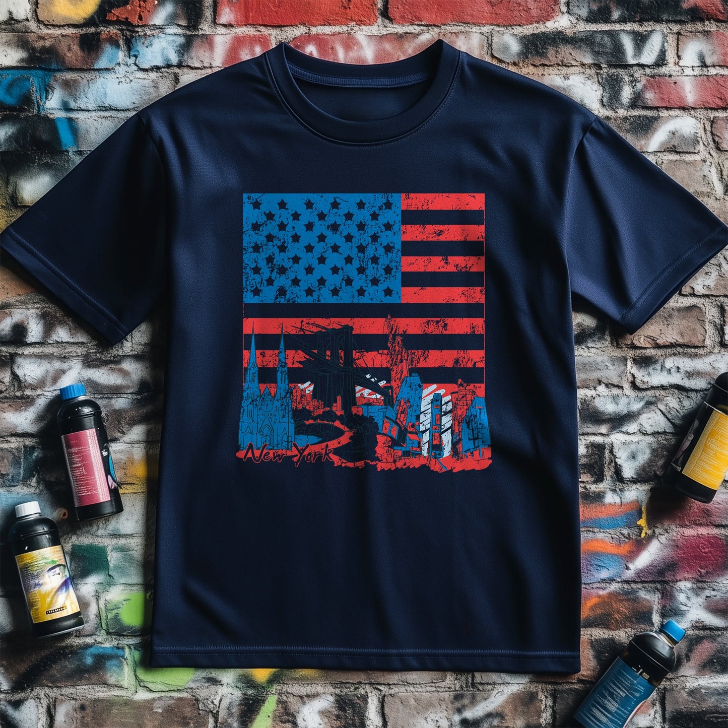 USA World T-Shirt - Show Your Stars