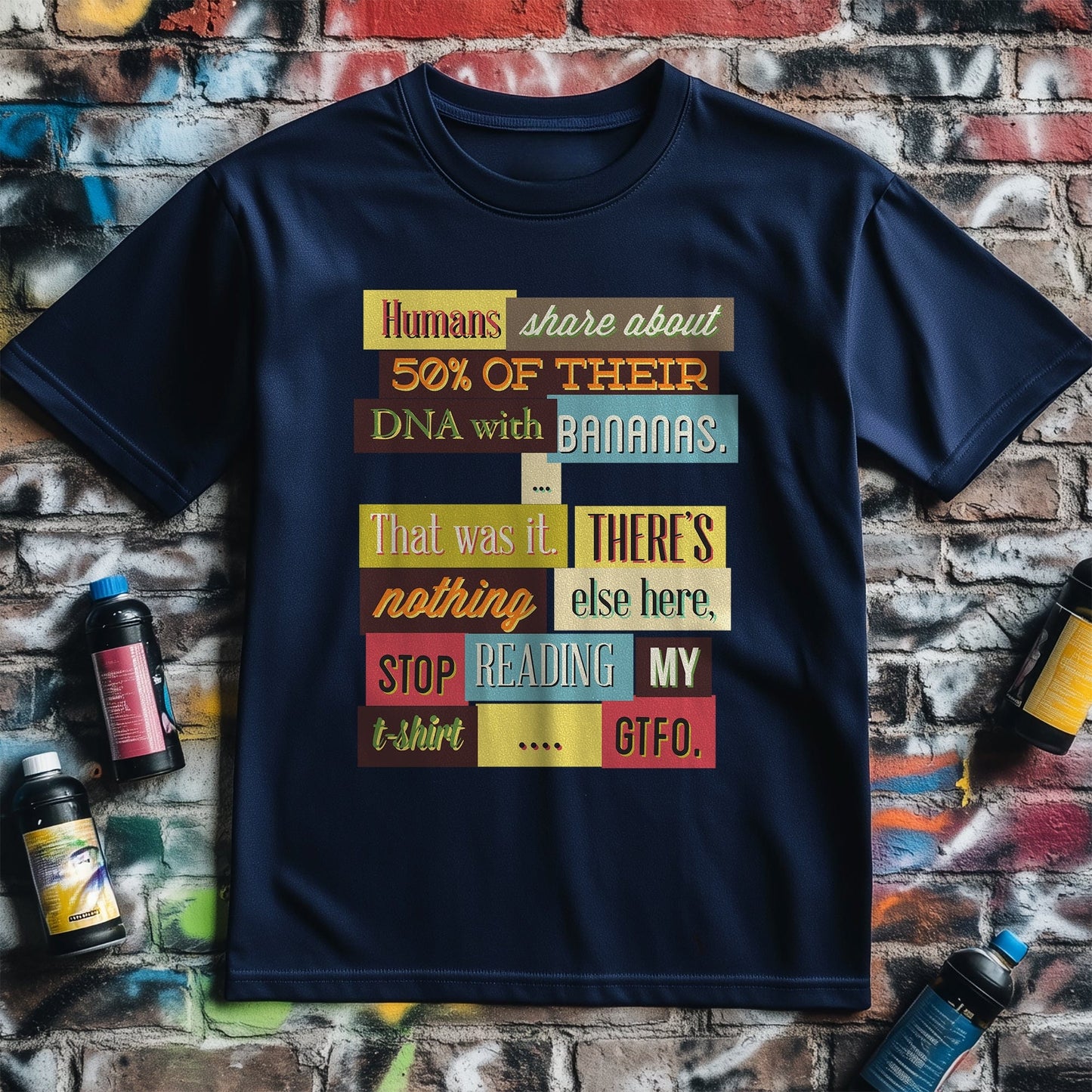 DNA with Bananas T-Shirt - Funny and