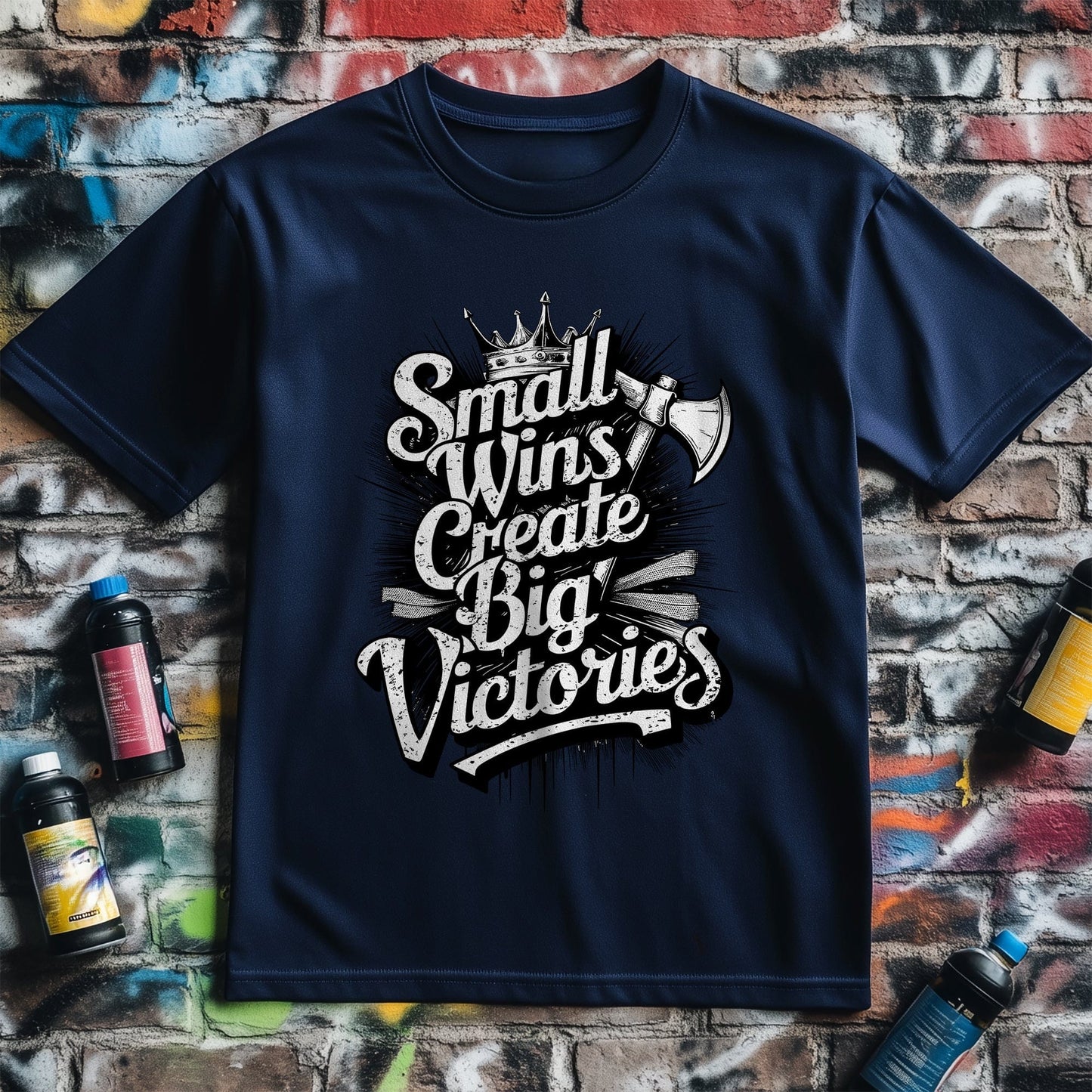 Motivation 48 T-shirt Small Wins