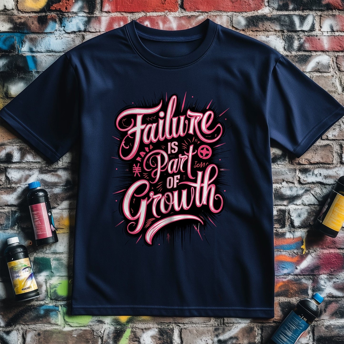 Motivation 54 T-shirt Failure is  part of growth