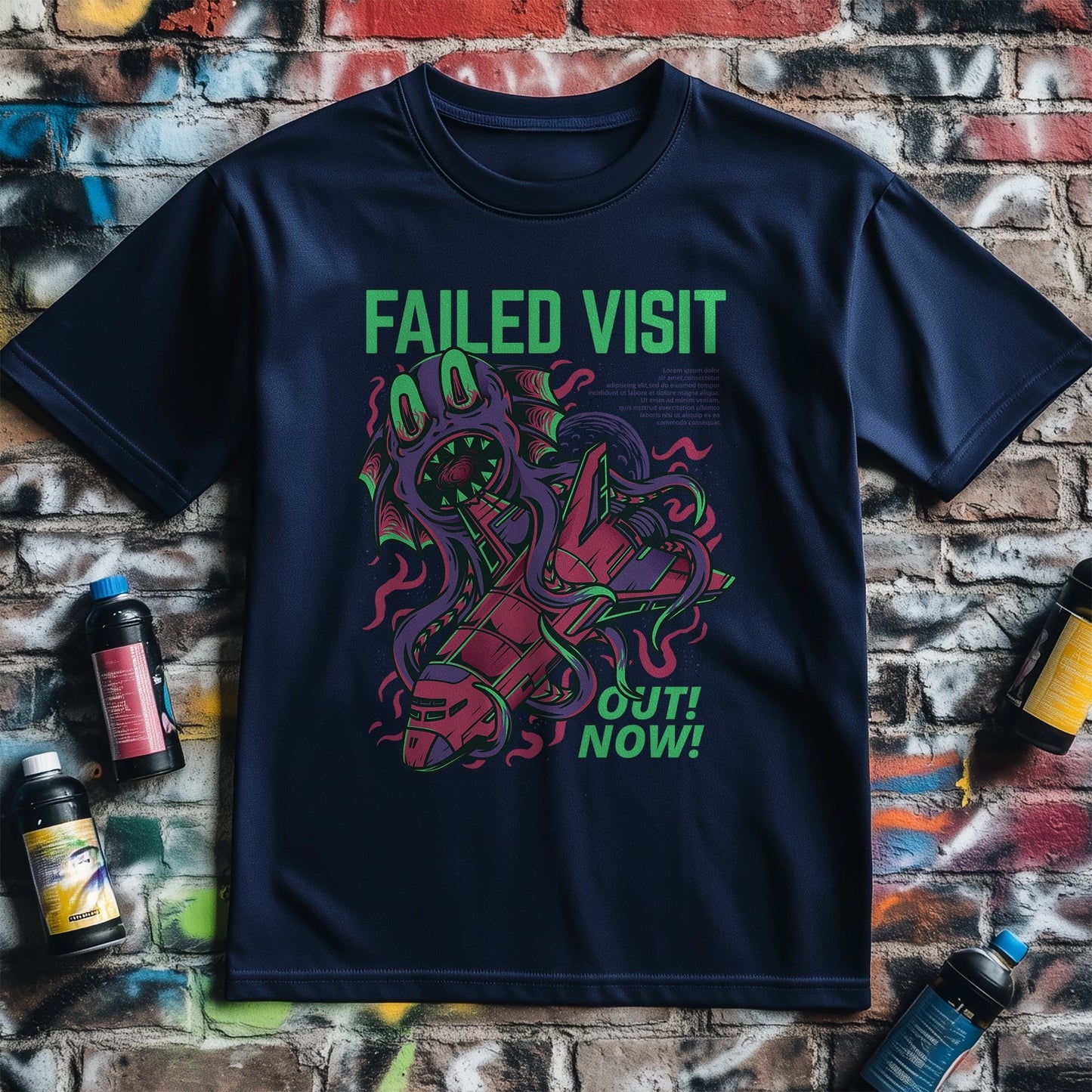 Failed Visit T-Shirt - Hilariously