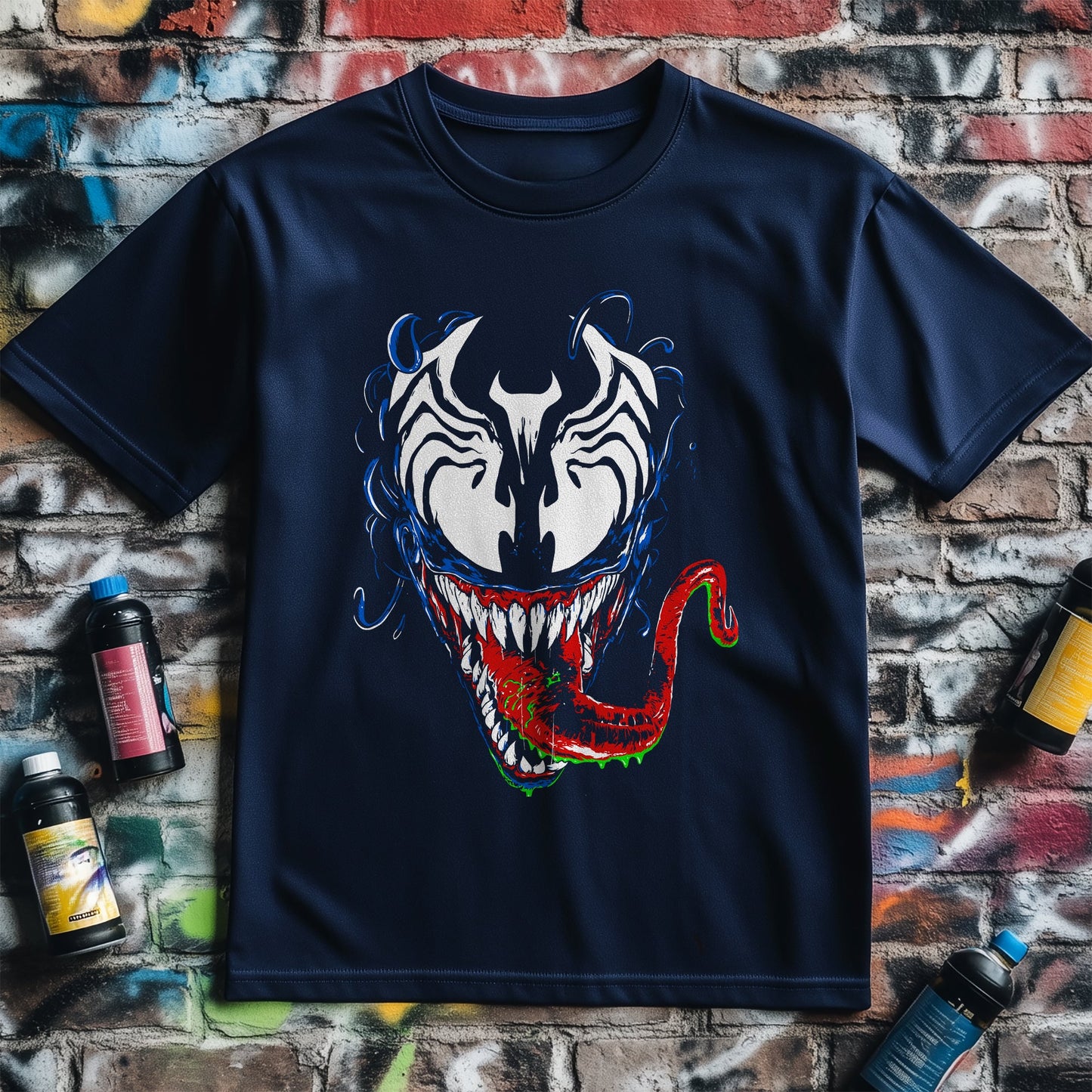 Symbiote Face T-Shirt - Unleash Your
