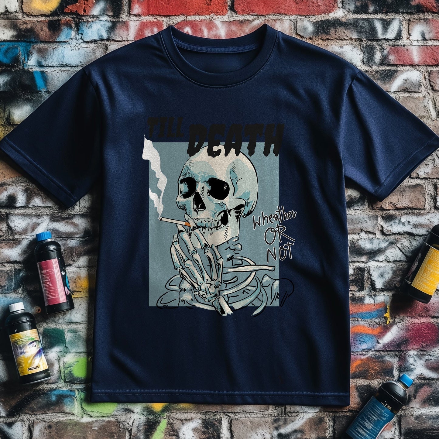 Til Death Skull t-shirt