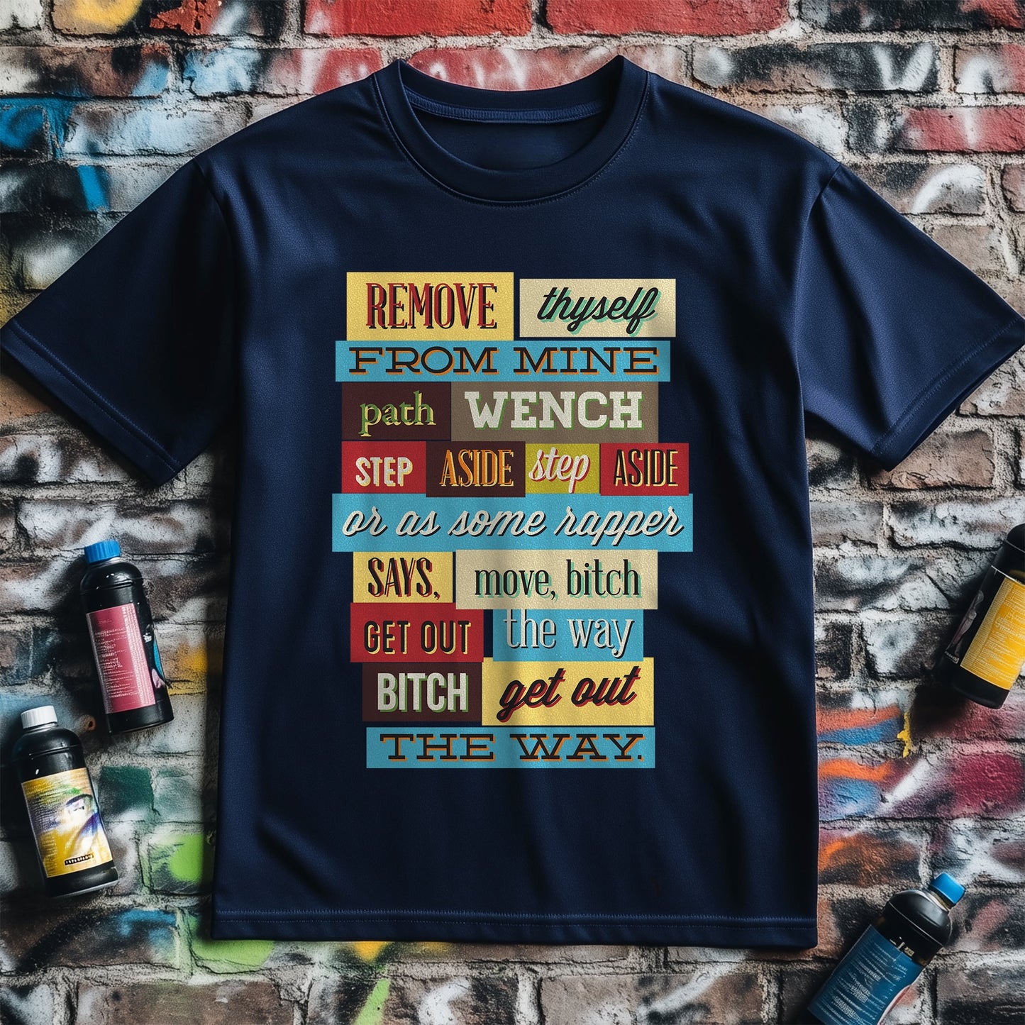 Remove Thyself Funny T-shirt - 100%