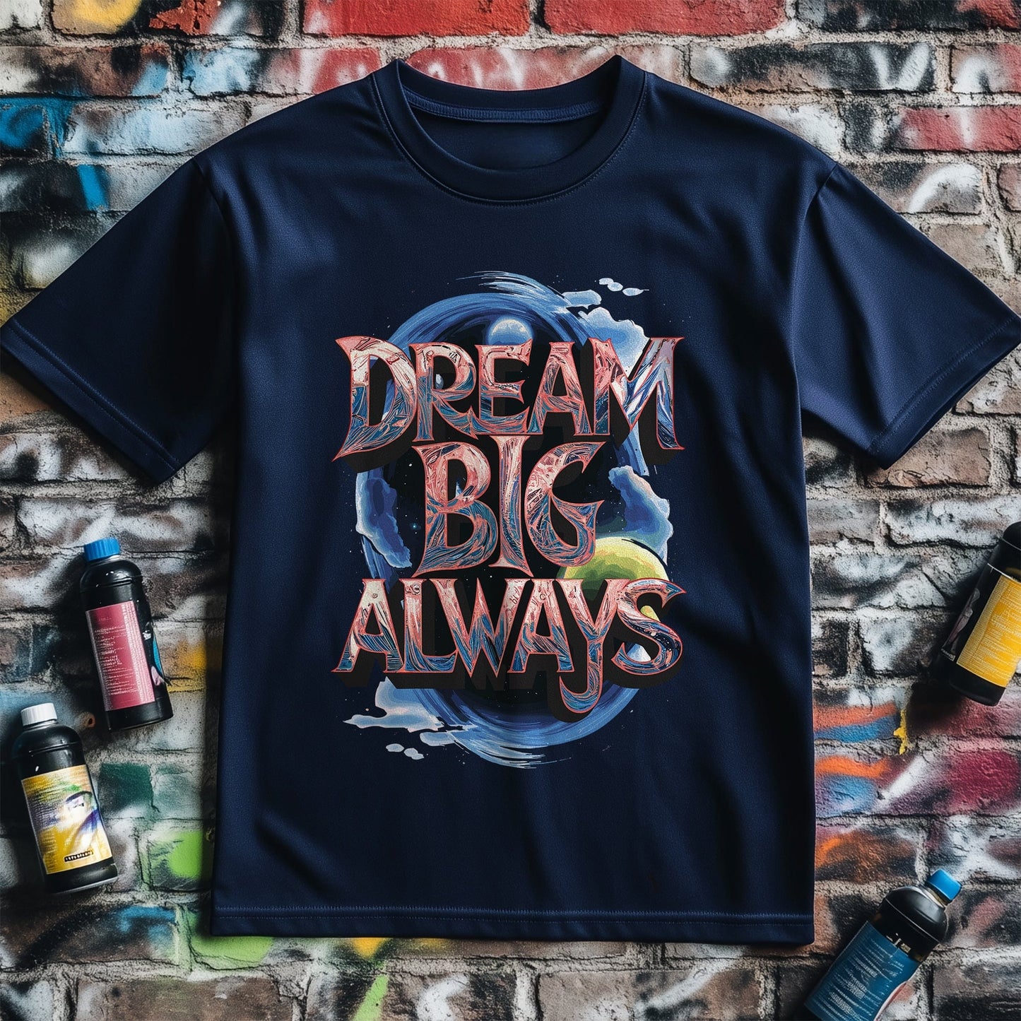 Motivation 8 T-Shirt Dream Big always