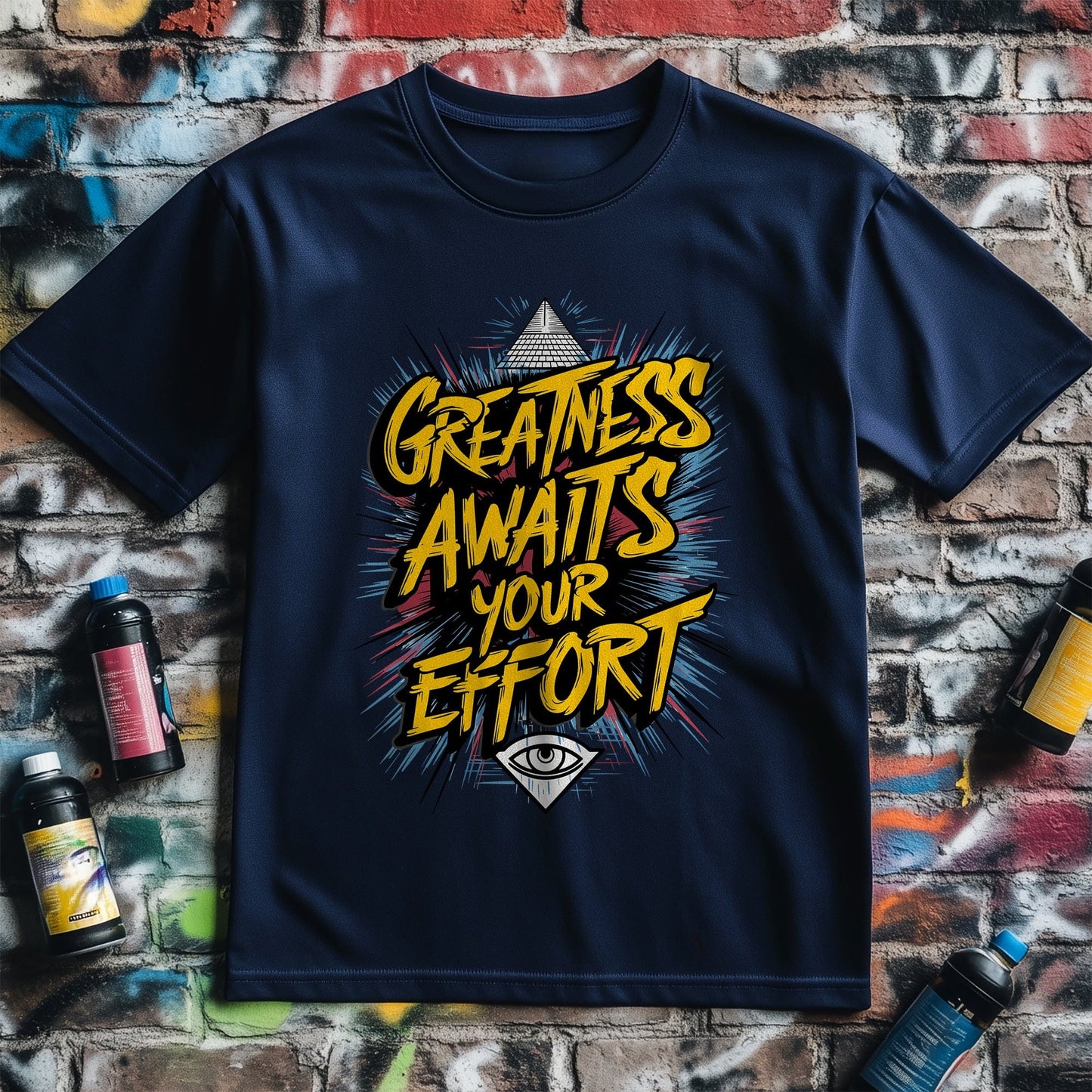 Motivation 49 T-Shirt Greatness awaits