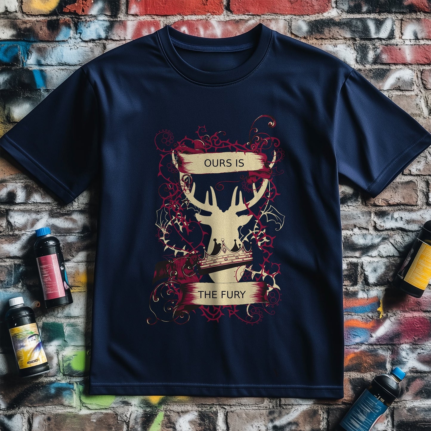 Ours Is Fury T-shirt - Antlered