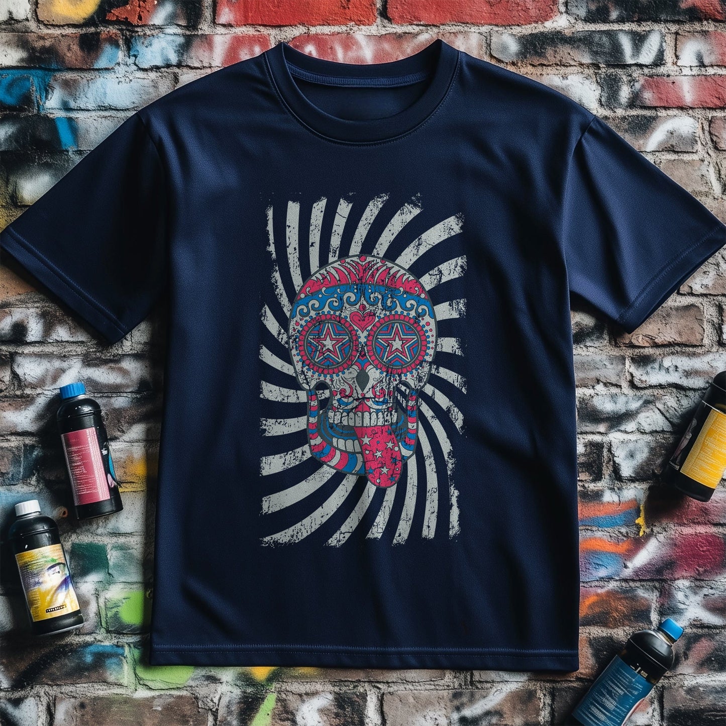 Psychedelic Skull T-Shirt