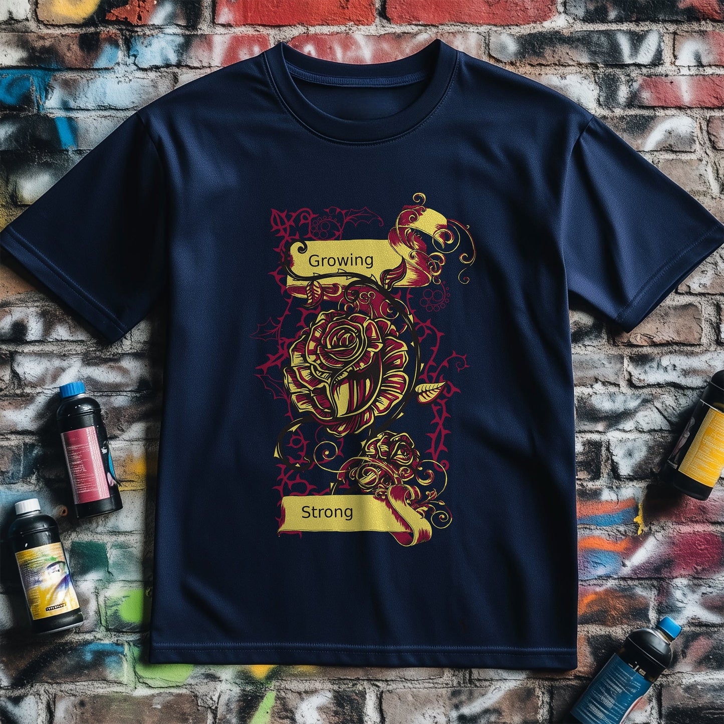 Growing Strong T-shirt - Bloom with