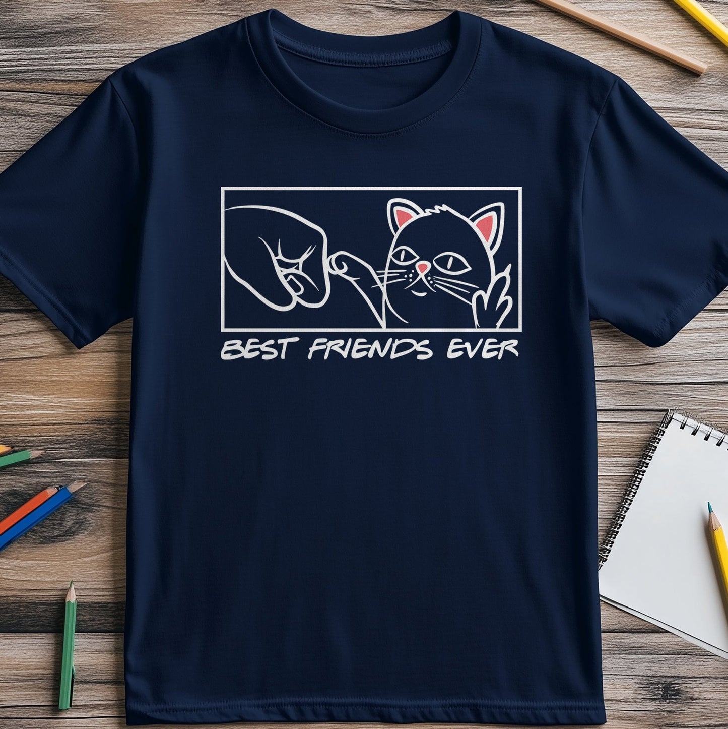 Cat Best Friends Forever T-Shirt