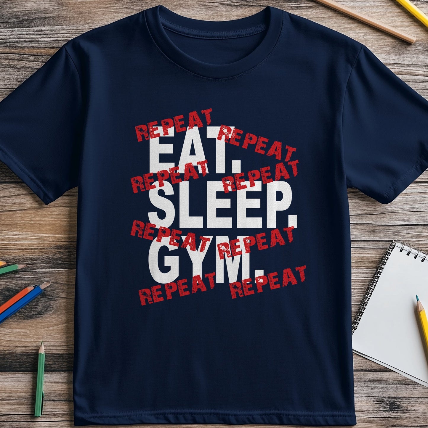 Crazy Gym Repeat T-Shirt