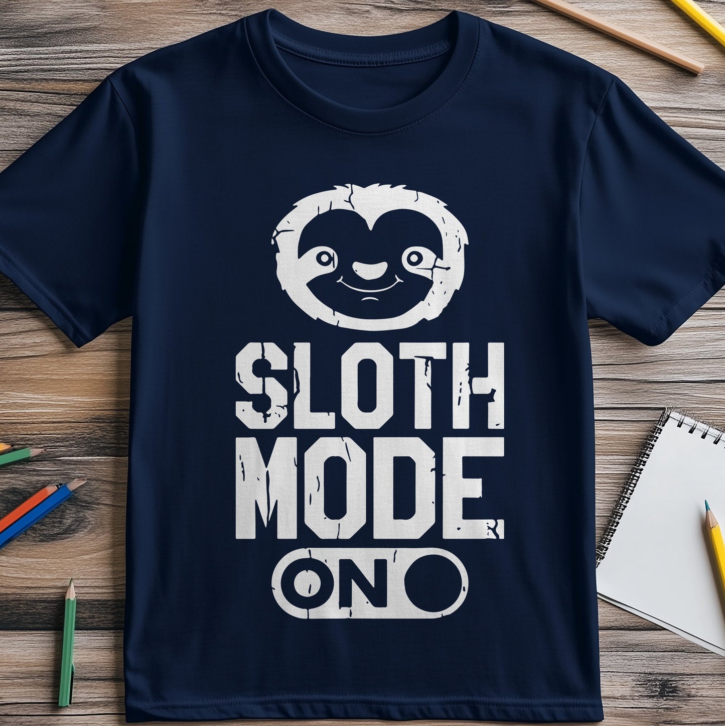 Sloth Mode On T-Shirt - Chill Out in