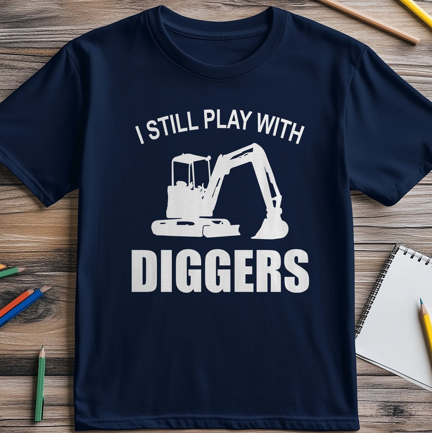 Play with Diggers T-Shirt - Digging