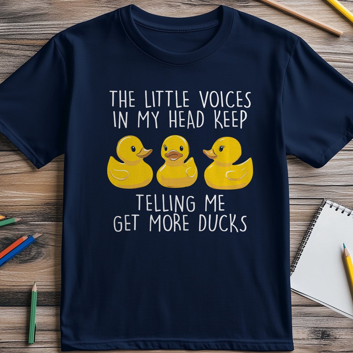 Get More Ducks 4 T-Shirt - Quirky and