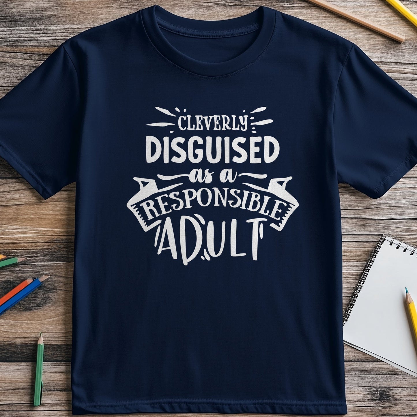 Responsible Adult 3 t-shirt