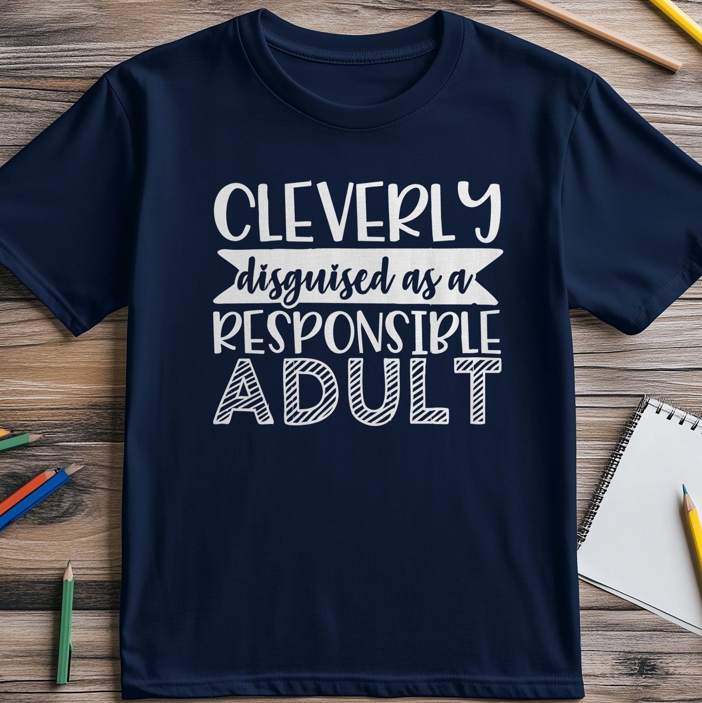 Responsible Adult Level 4 t-shirt