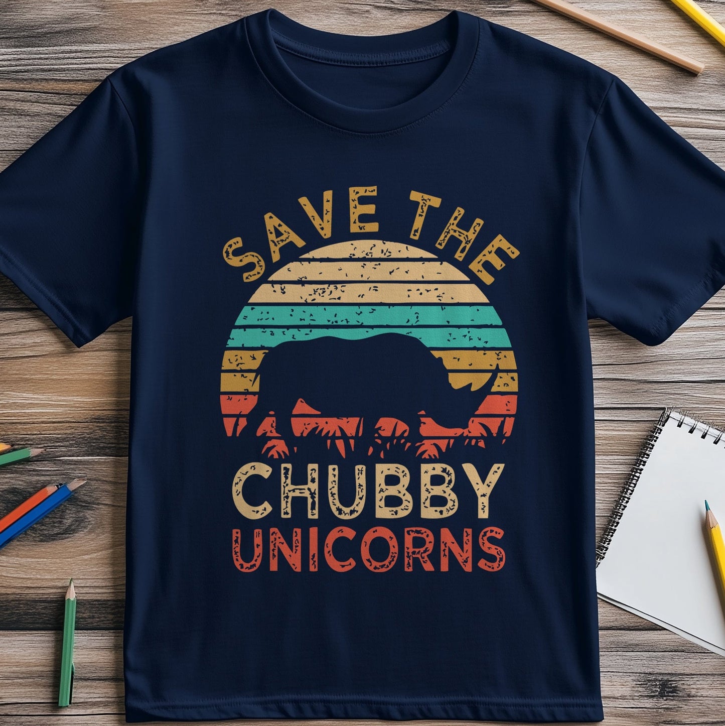 Chubby Unicorns 3 T-shirt - Save the